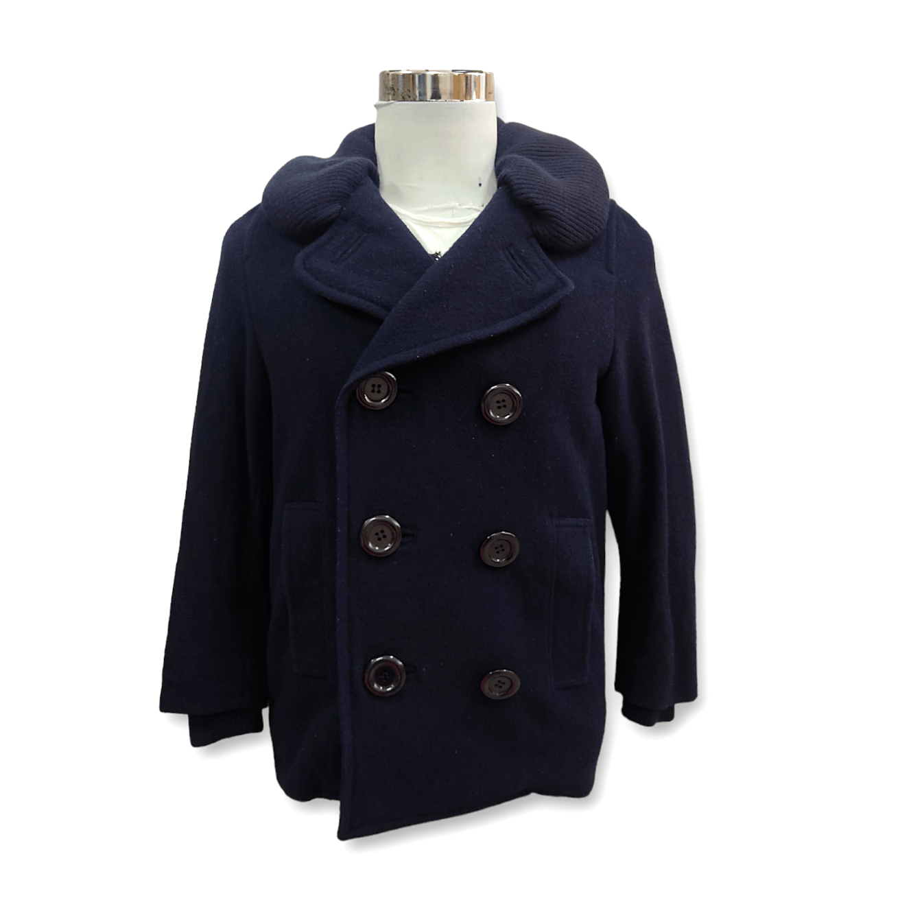 Issey Miyake MERCIBEAUCOUP by Issey Miyake Double Breasted Wool Jacket Size M / US 6-8 / IT 42-44 - 1 Thumbnail