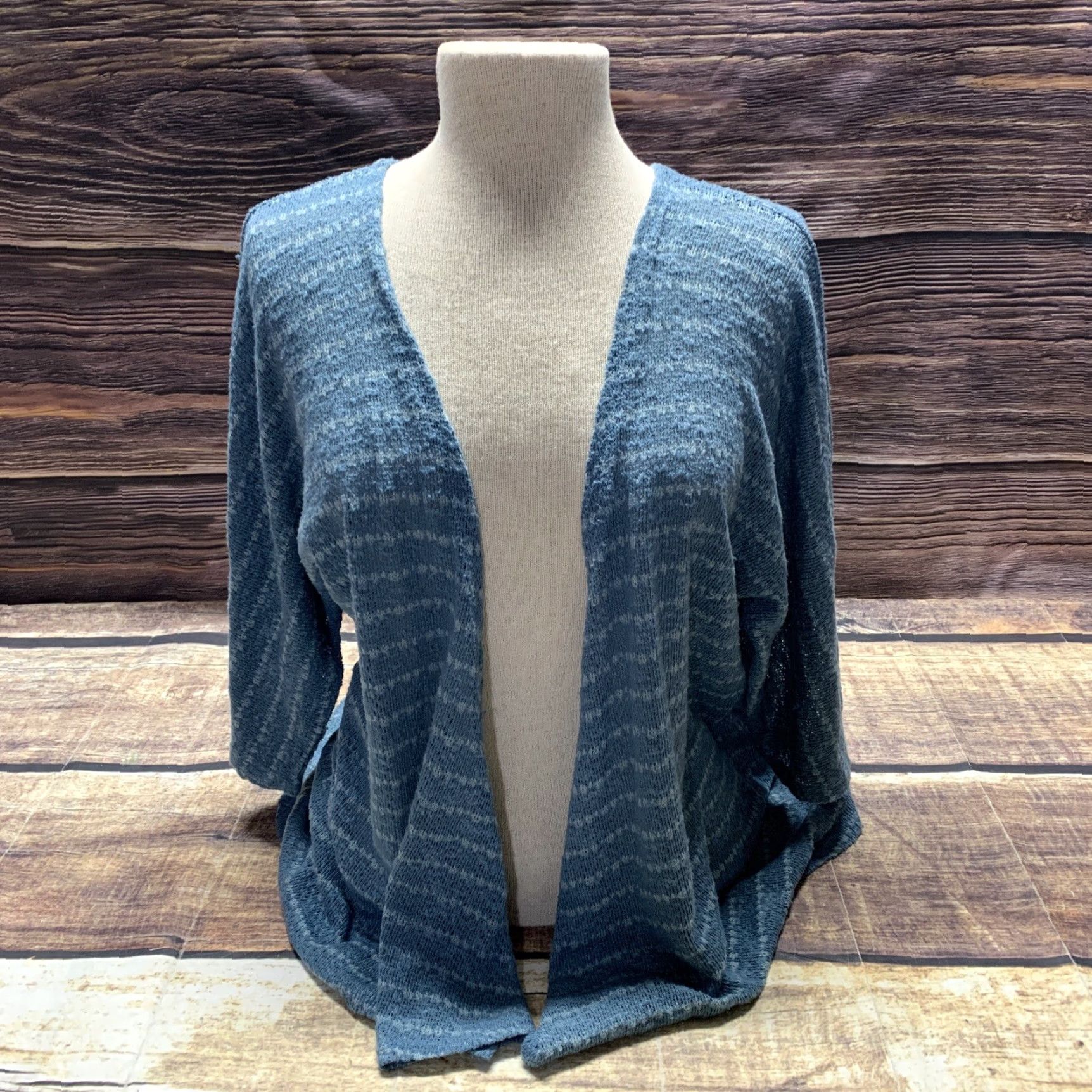 Vintage LULAROE Teal Shrug Open Cardigan Sweater 3/4 Sleeve Size Small Womens Size S / US 4 / IT 40 - 6 Thumbnail
