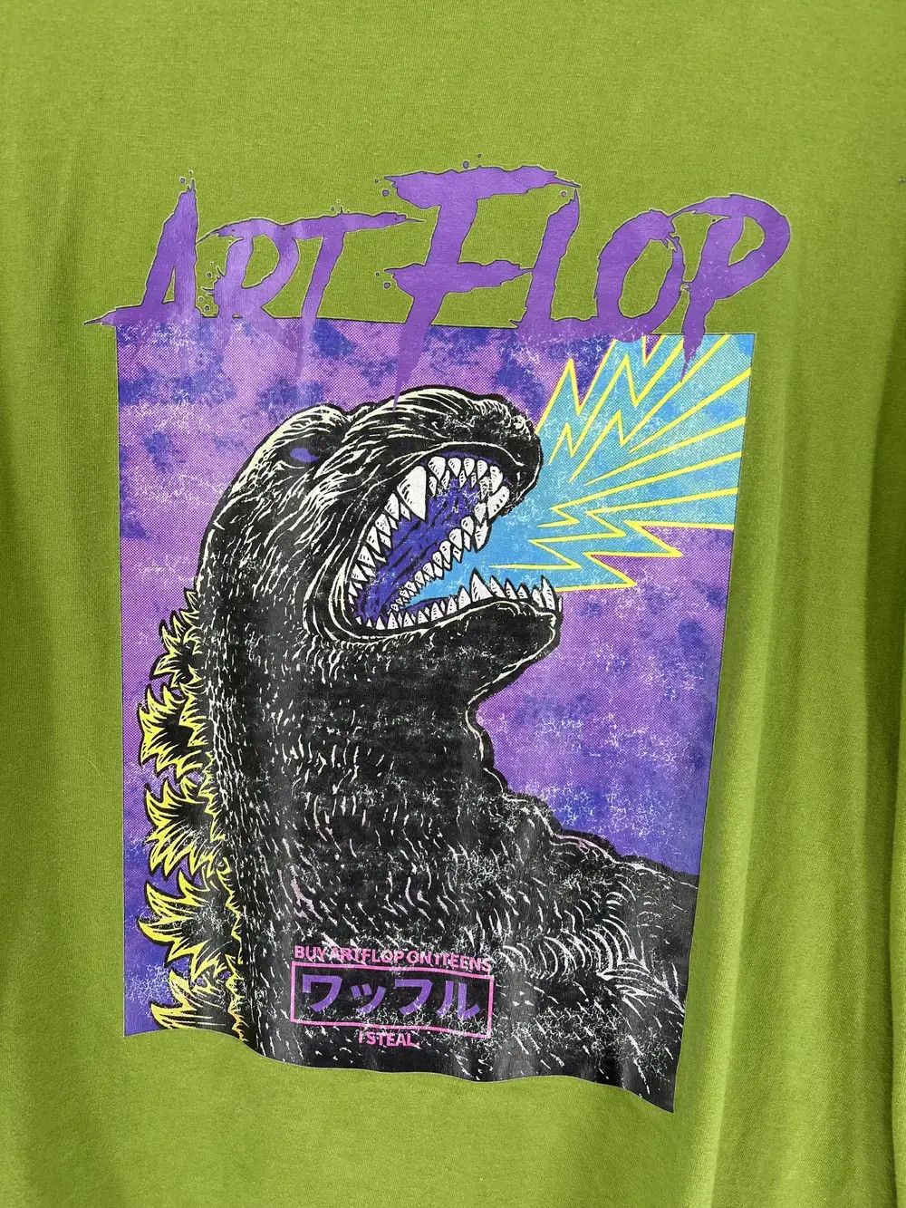 Band Tees HEYBIG Art Flop Koons Fraud J.Pollock Lies Buy Artflop tee Size US XL / EU 56 / 4 - 4 Thumbnail