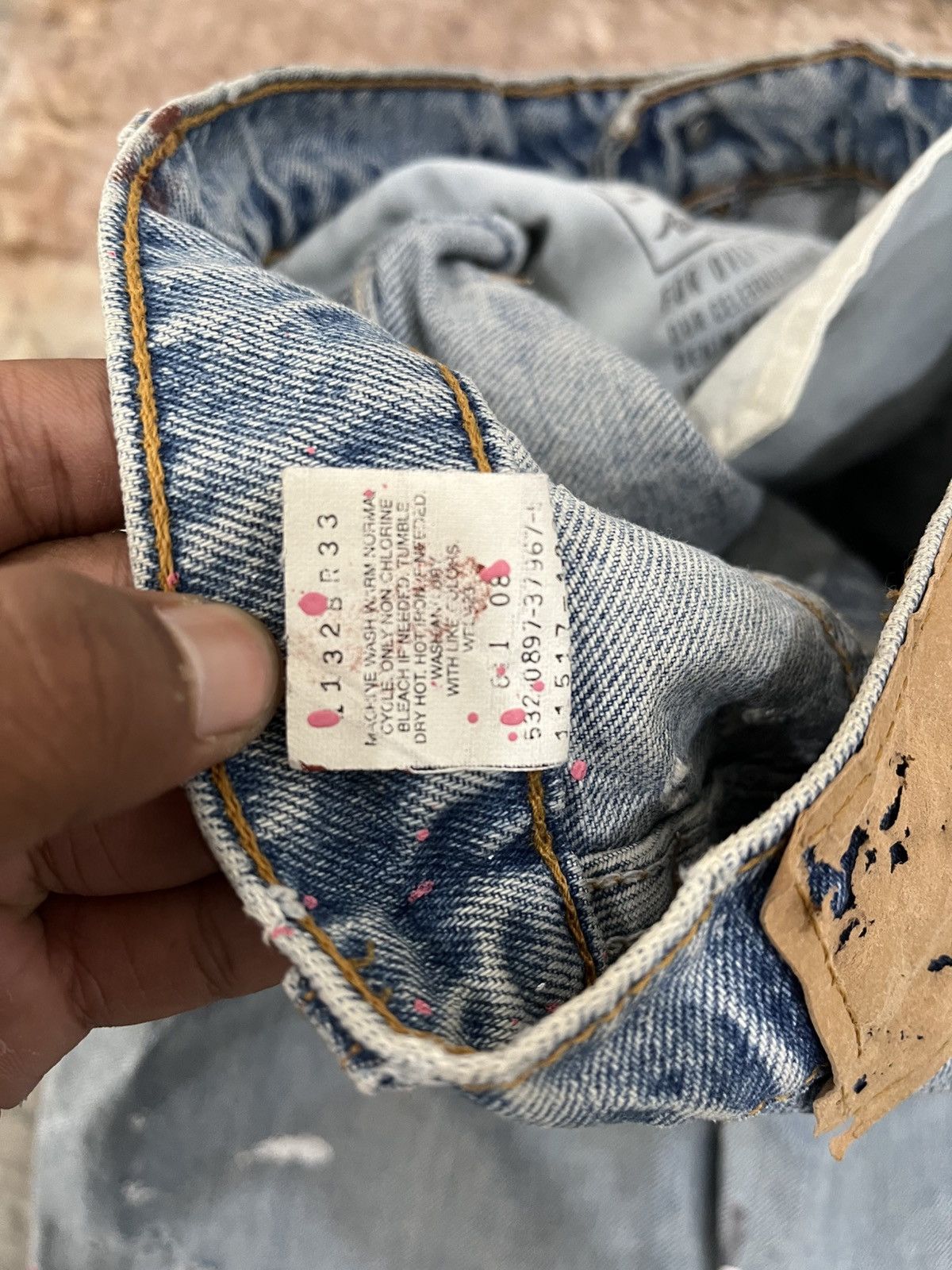 Hysteric Glamour × Levi's Flare 517 With Crazy Distressed Design Size US 28 / EU 44 - 24 Thumbnail