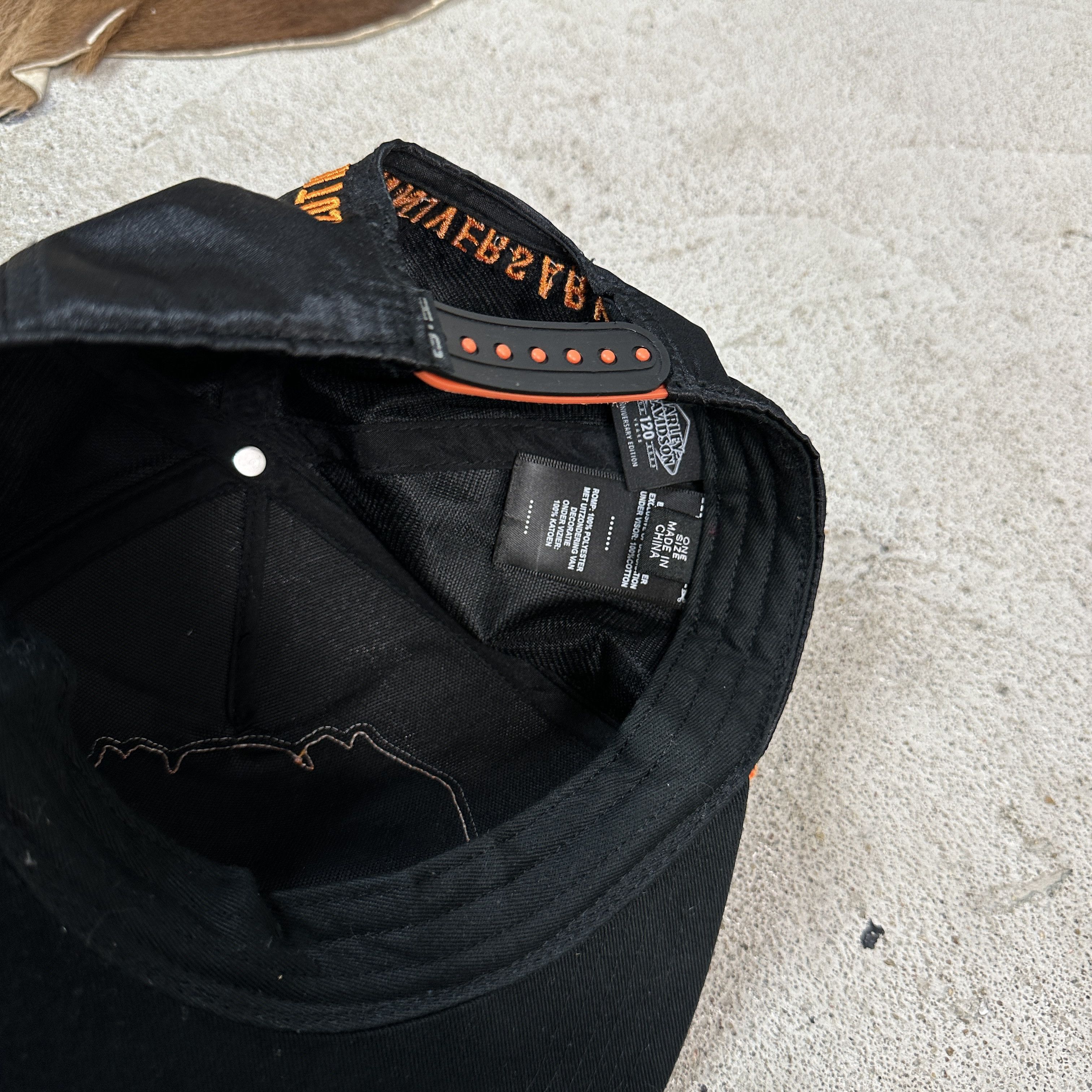 Harley Davidson × Vintage Harley Davidson Trucker Hat Size ONE SIZE - 7 Thumbnail