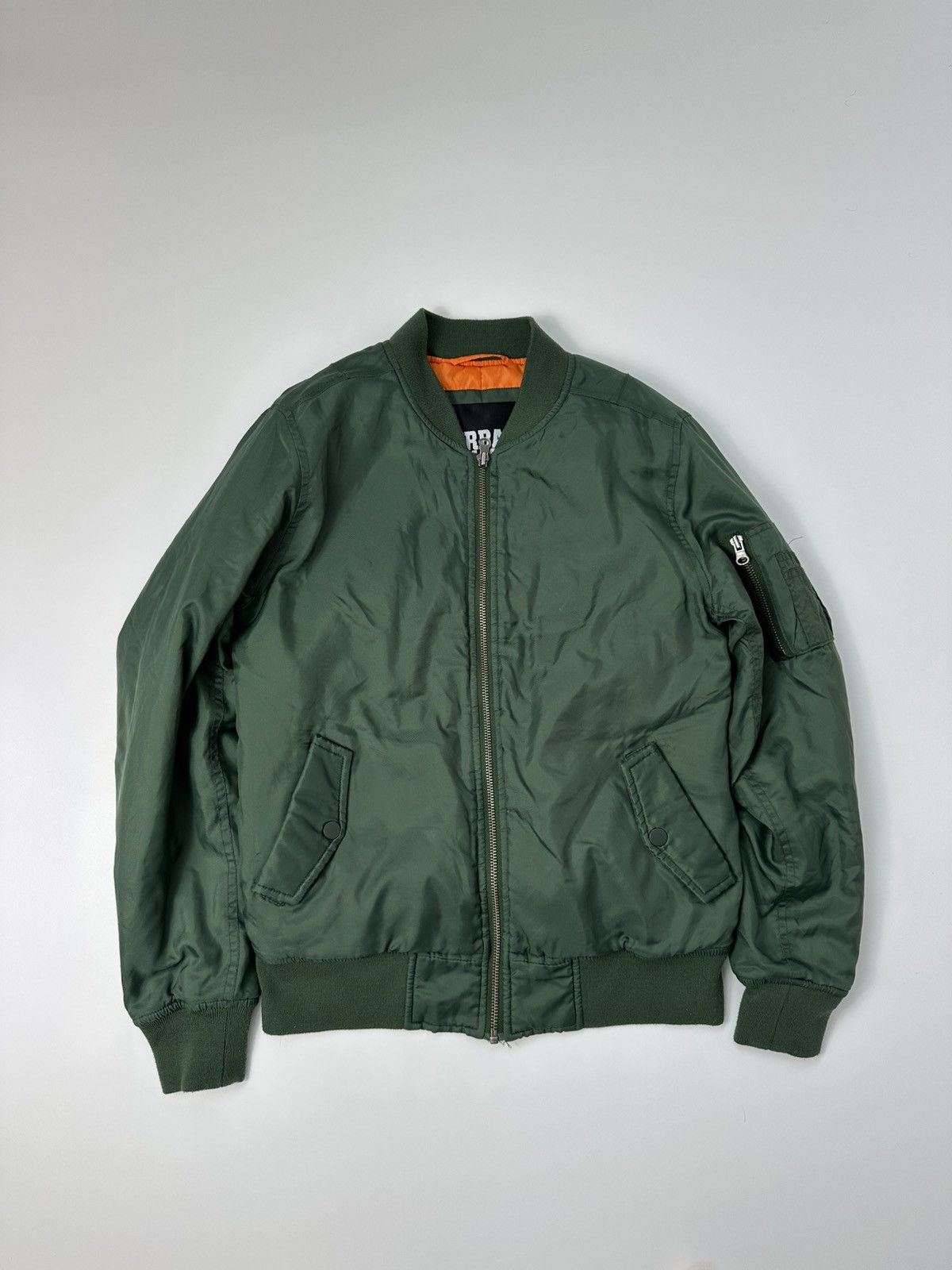 Urban Classics Women's Bomber Classic Jacket L Size Green Size M / US 6-8 / IT 42-44 - 7 Thumbnail