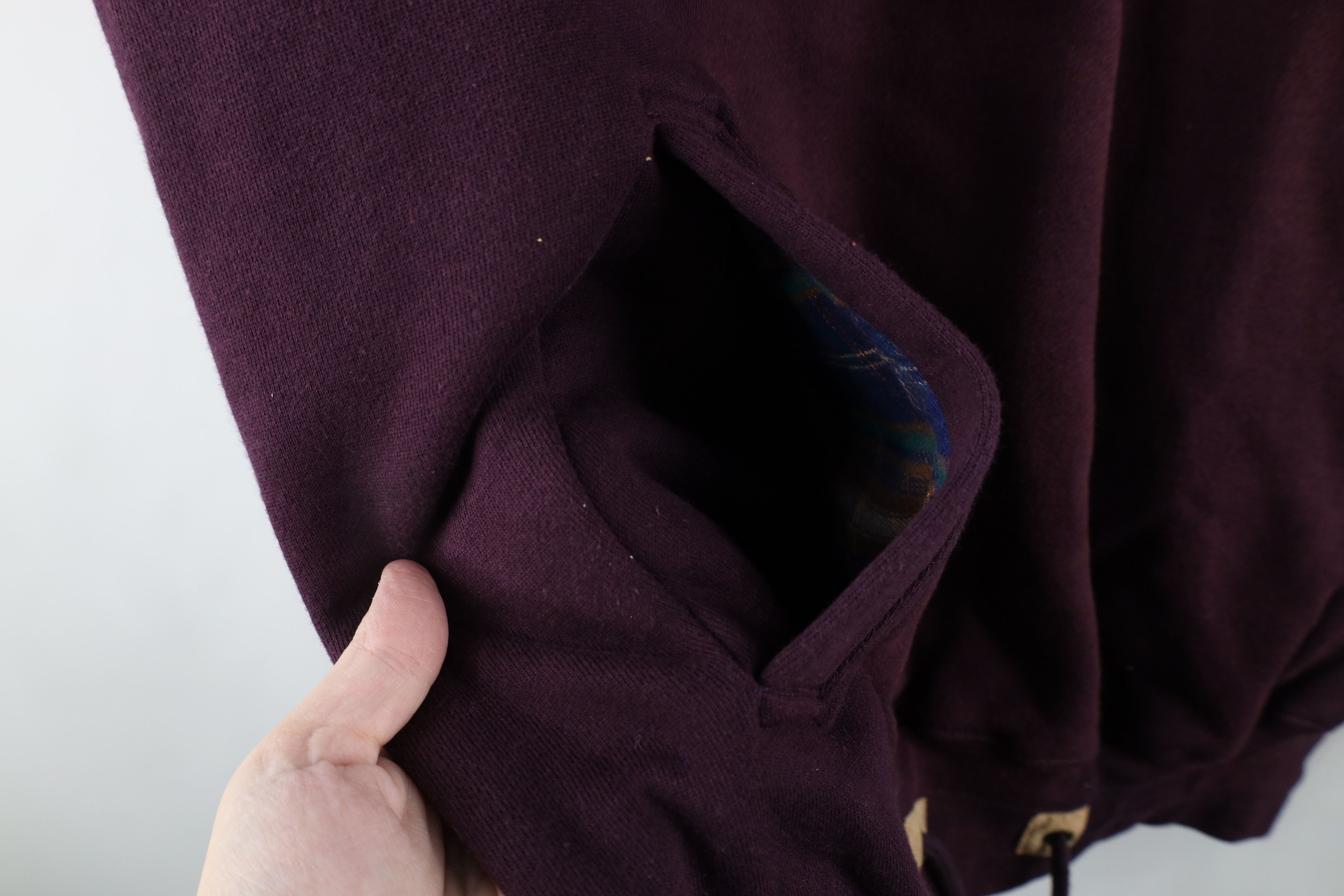 Vintage Vintage 90s Streetwear Heavyweight Pharmacist Hoodie Purple Size US M / EU 48-50 / 2 - 7 Thumbnail