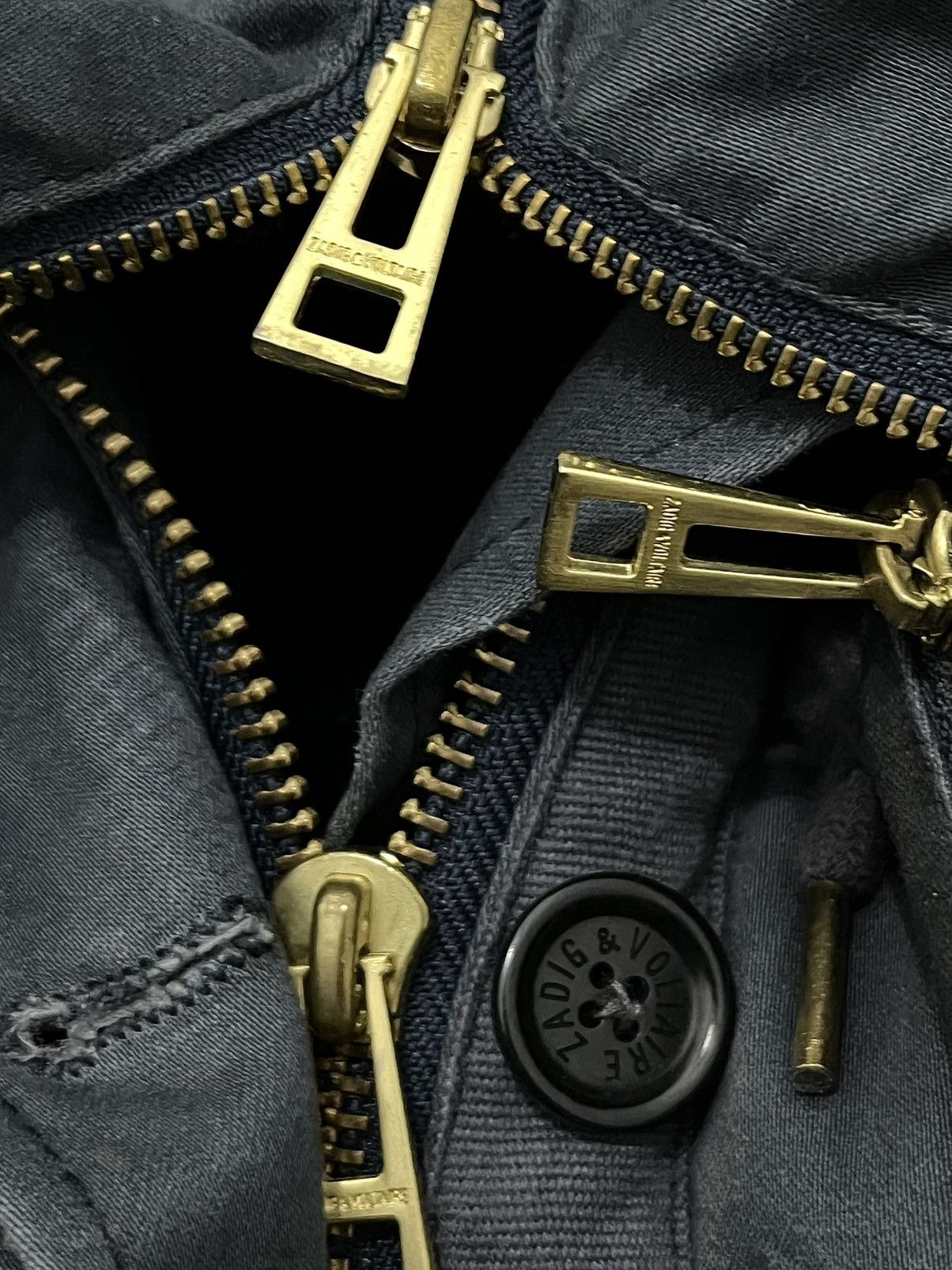 Zadig & Voltaire Vintage Zadig & Voltaire Bondage Punk Jacket Size US L / EU 52-54 / 3 - 8 Thumbnail
