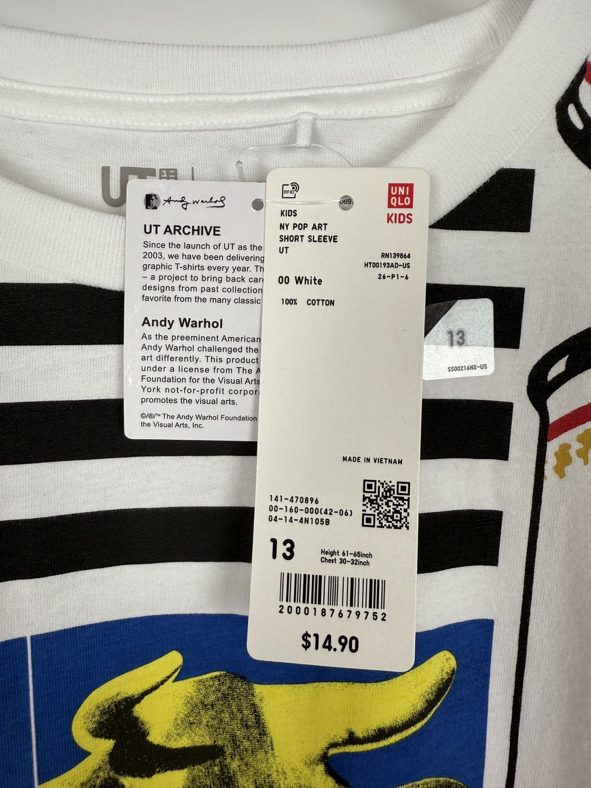 Andy Warhol × Uniqlo Uniqlo x Andy Warhol Campbell’s Soup Pop Art Overprinted Tee Size S / US 4 / IT 40 - 3 Thumbnail