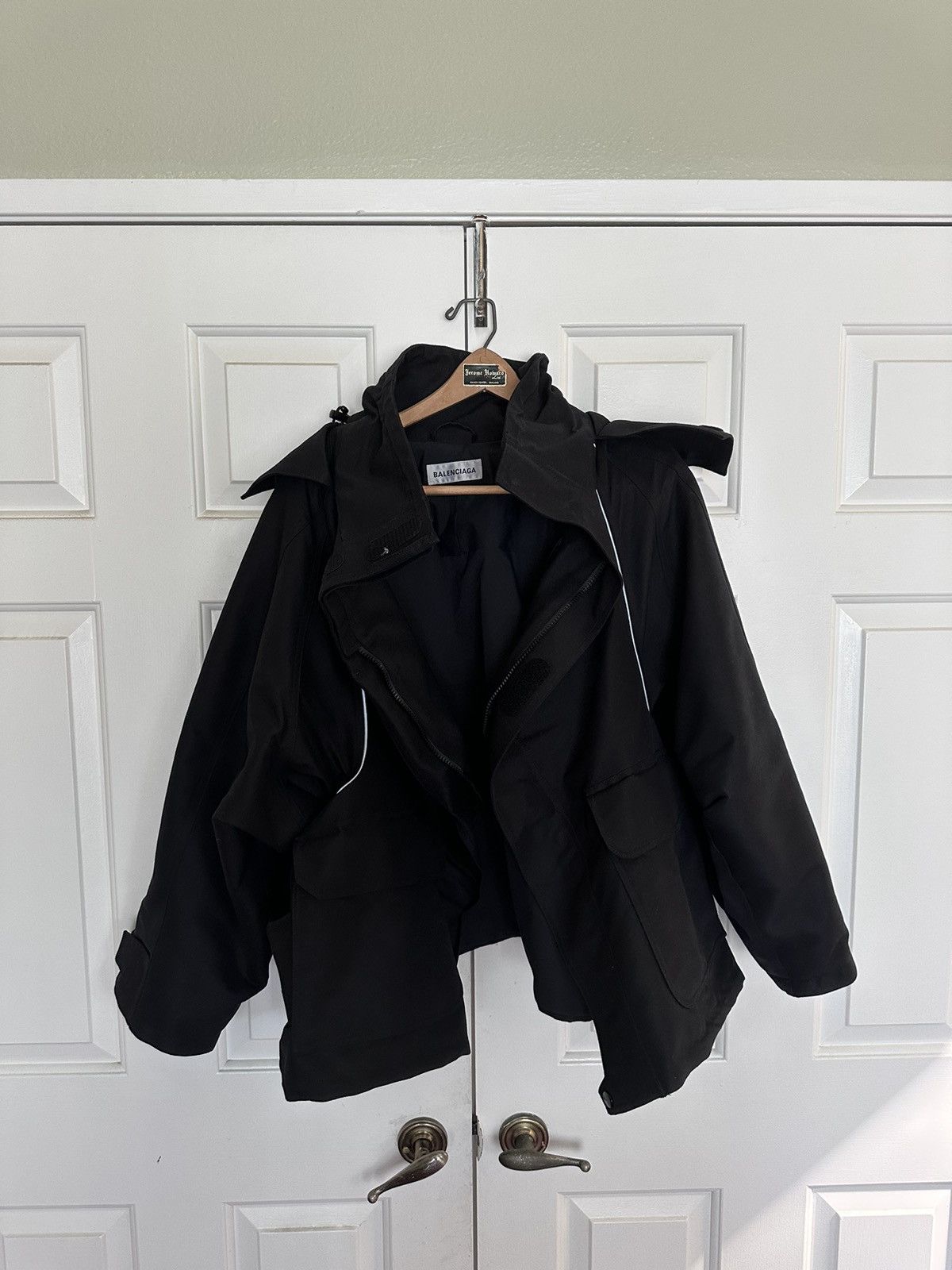 Balenciaga Balenciaga Swing Parka FW16 Size US XL / EU 56 / 4 - 9 Thumbnail