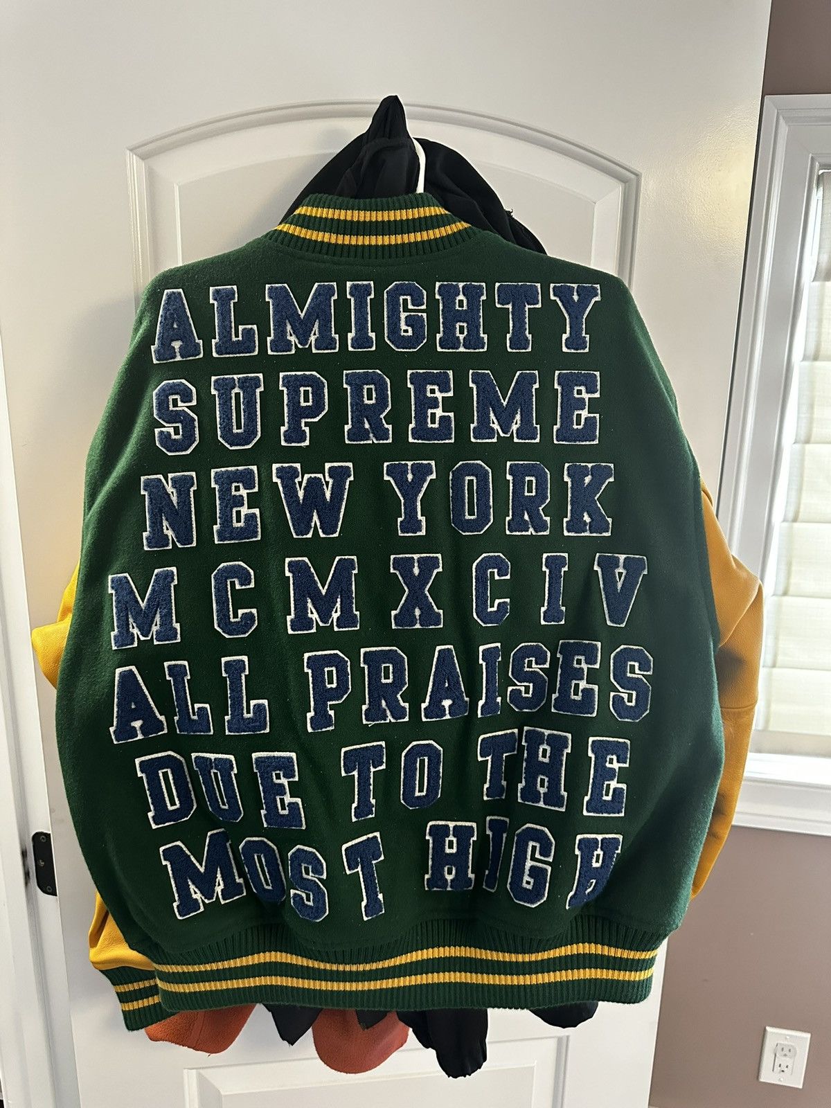 Supreme Supreme praises varsity jacket Size US L / EU 52-54 / 3 - 3 Thumbnail