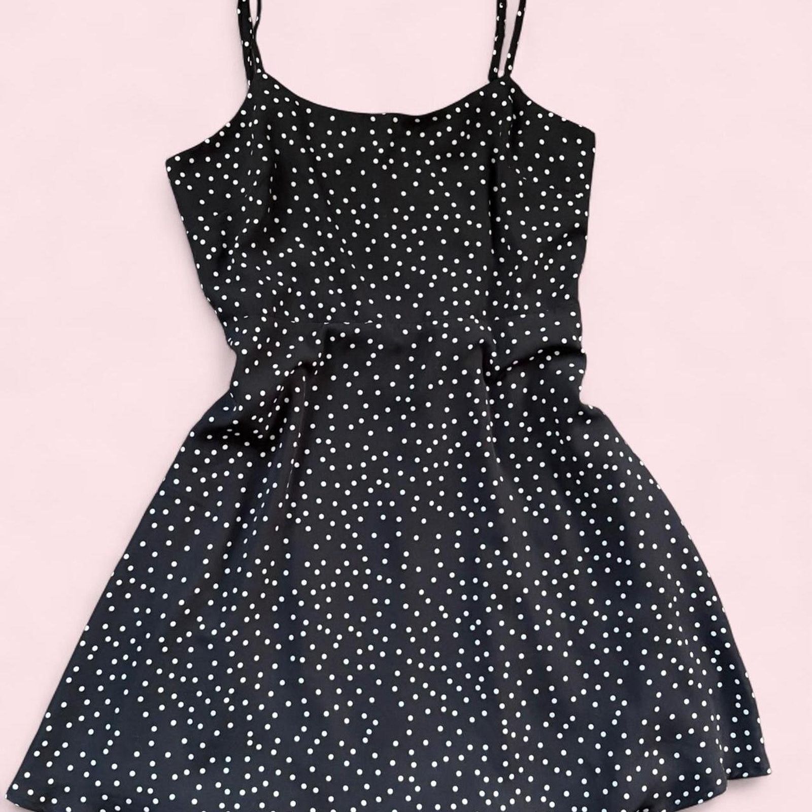 Lulus Lulus black polka dot dress Size M / US 6-8 / IT 42-44 - 1 Thumbnail