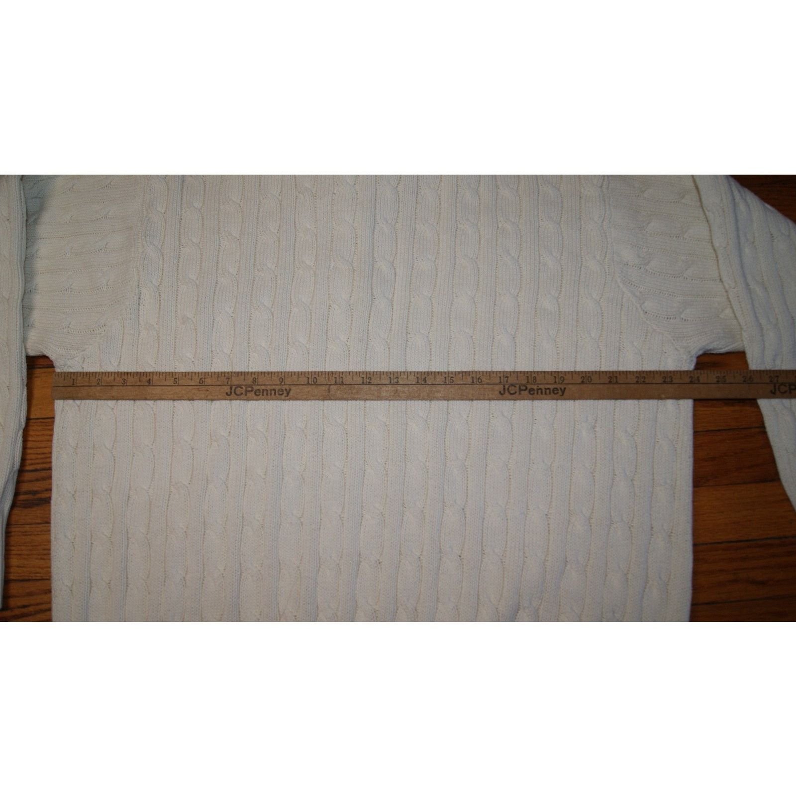 Polo Ralph Lauren VTG POLO RALPH LAUREN Mens XL Cable Knit Collared Sweater Size US XL / EU 56 / 4 - 6 Thumbnail