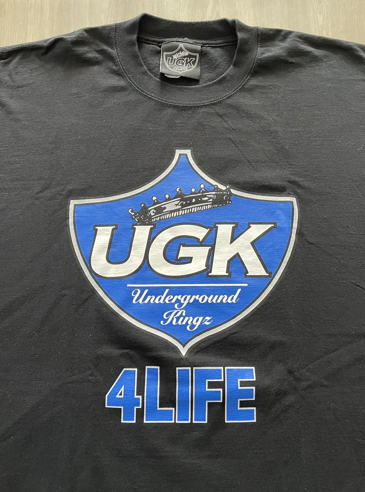 Rap Tees × Vintage Vintage Algierz UGK Bun B and Pimp C Raptee Mens 4XL Size US XXL / EU 58 / 5 - 3 Thumbnail
