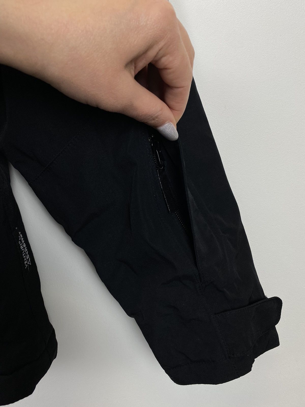 Vintage Schoffel Venturi Full Zip Hooded Ski Jacket Black Coat Top Size US XL / EU 56 / 4 - 4 Thumbnail