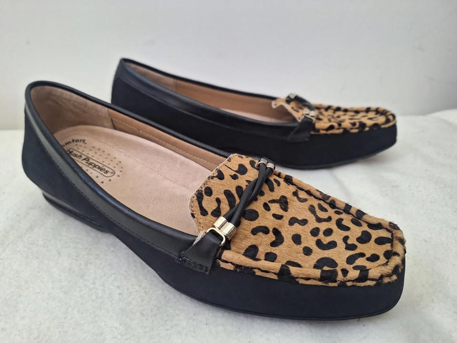 Hush Puppies HUSH PUPPIES Usha Nubuck Leather Loafers Moccasin W size 9.5 Size ONE SIZE - 1 Thumbnail