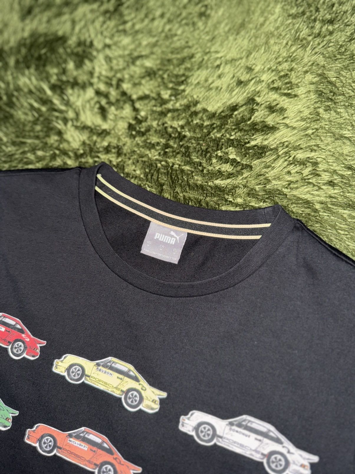 Puma [M] Puma x Porsche Legacy Archive Print T-Shirt Black Size US M / EU 48-50 / 2 - 3 Thumbnail