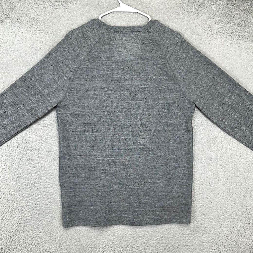 Vintage SONOMA Thermal Sweater Adult Large Grey Waffle Knit Crewneck Pullover Mens NEW Size US L / EU 52-54 / 3 - 3 Thumbnail