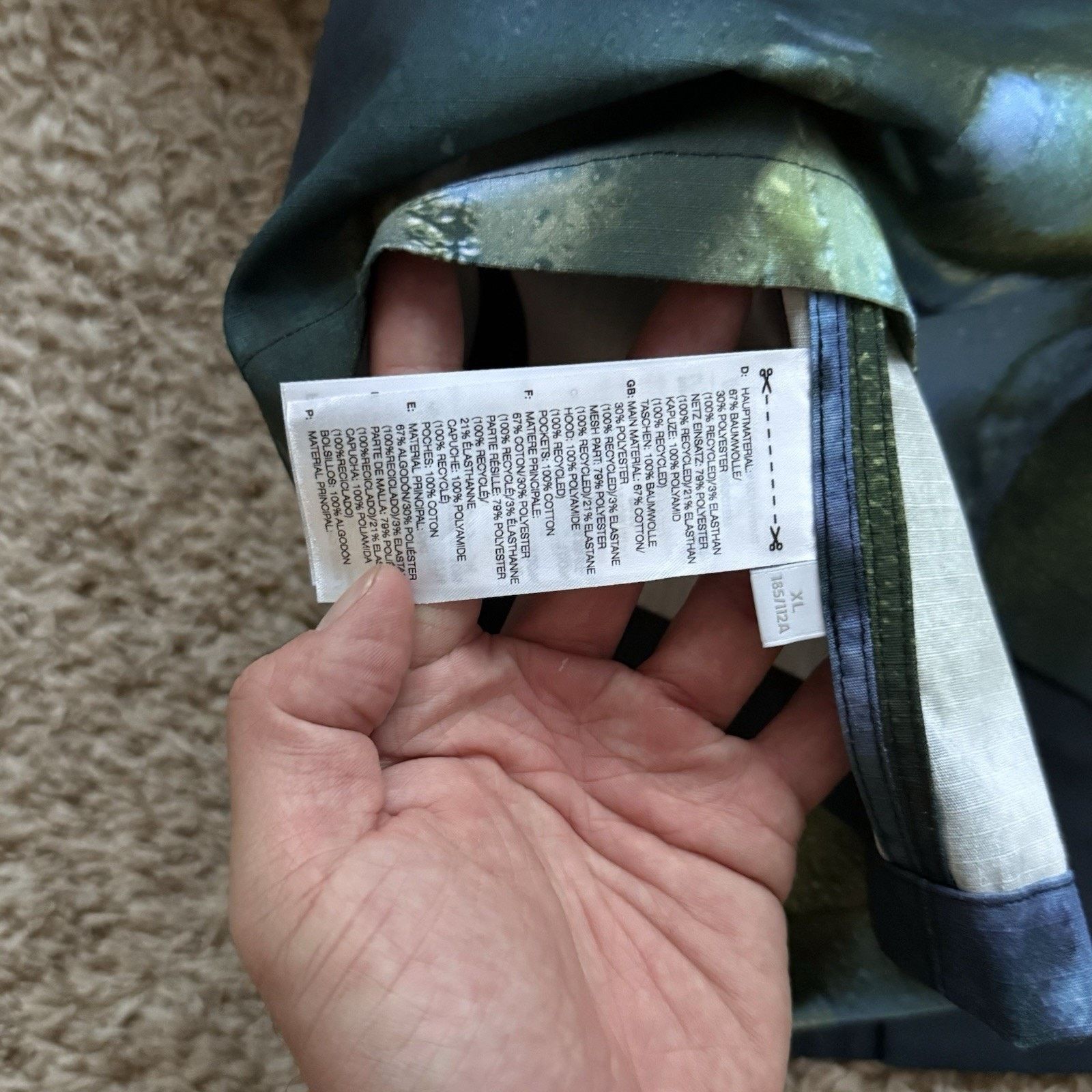 Adidas × Y-3 × Yohji Yamamoto NWT Y-3 Adidas AOP Earth Print Field Jacket Multicolored Size US XL / EU 56 / 4 - 12 Thumbnail