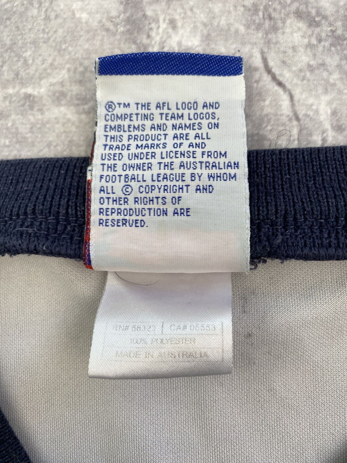 Nike Carlton Blues AFL 2005 Jersey Size: L Size US L / EU 52-54 / 3 - 3 Thumbnail