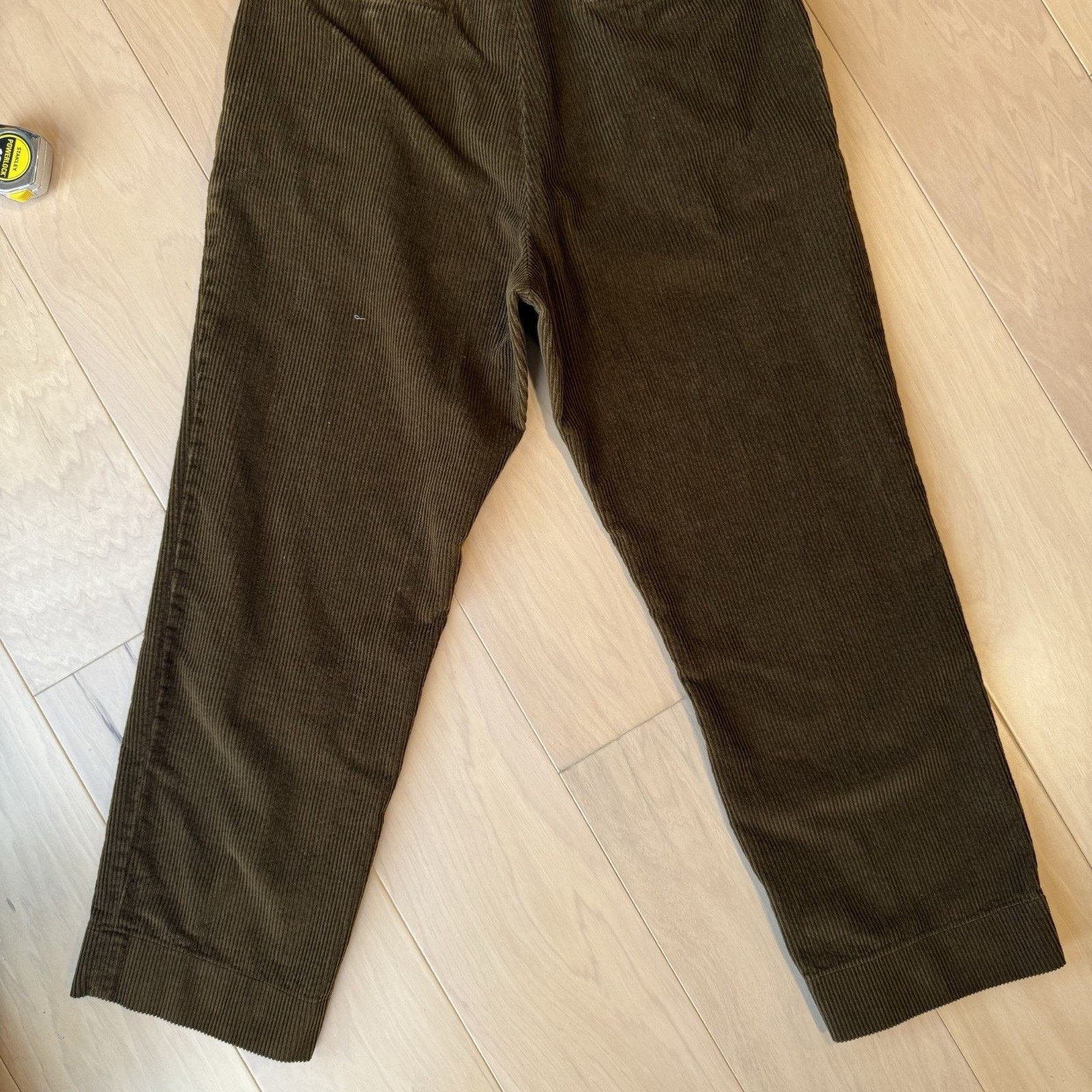 Other Non Stock MFG Corduroy Pants 31 Brown Minimalist Pleated Size US 31 - 7 Thumbnail