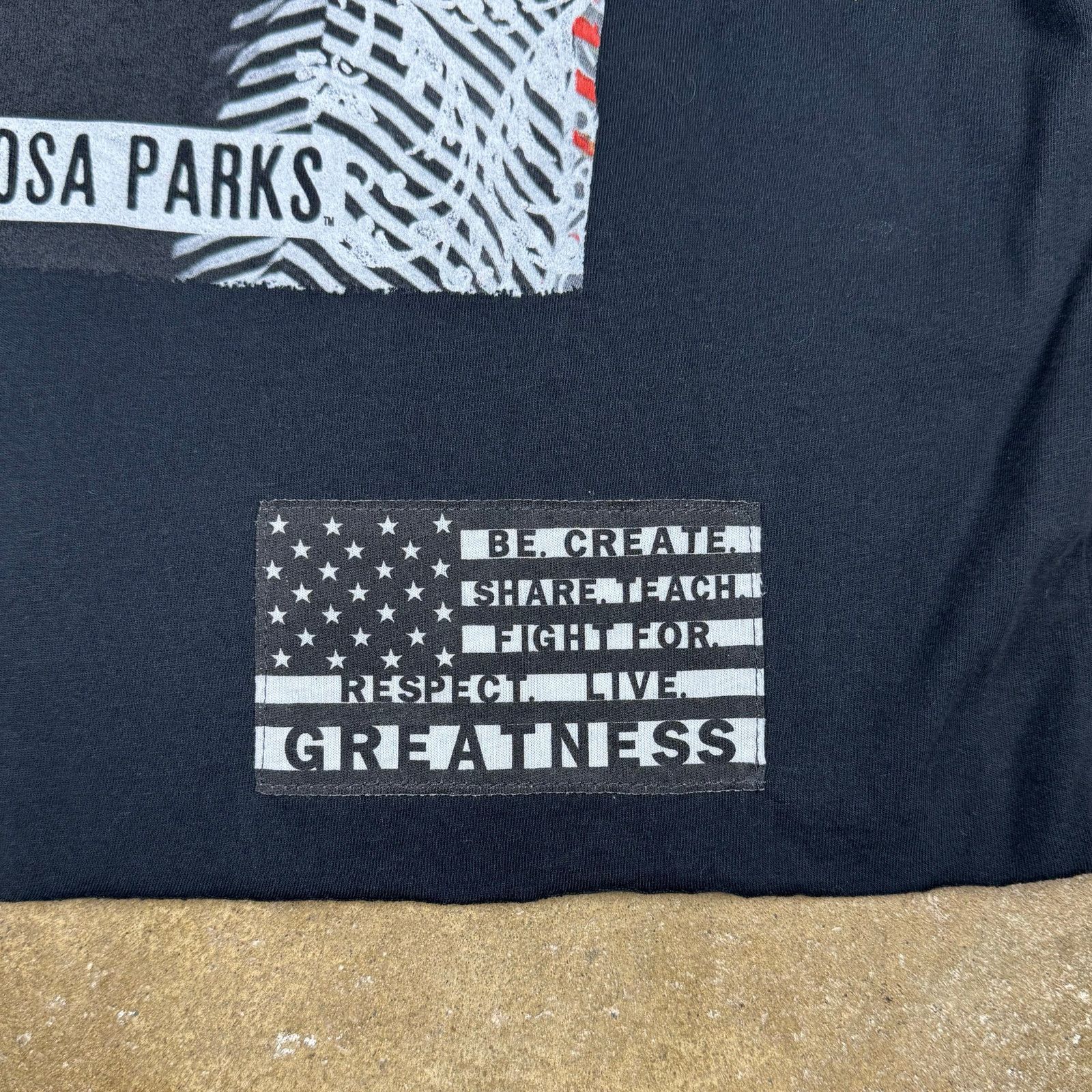 Roots Of Flight NWT Roots of Fight Rosa Parks Tee Women’s Small Black USA Size S / US 4 / IT 40 - 3 Thumbnail