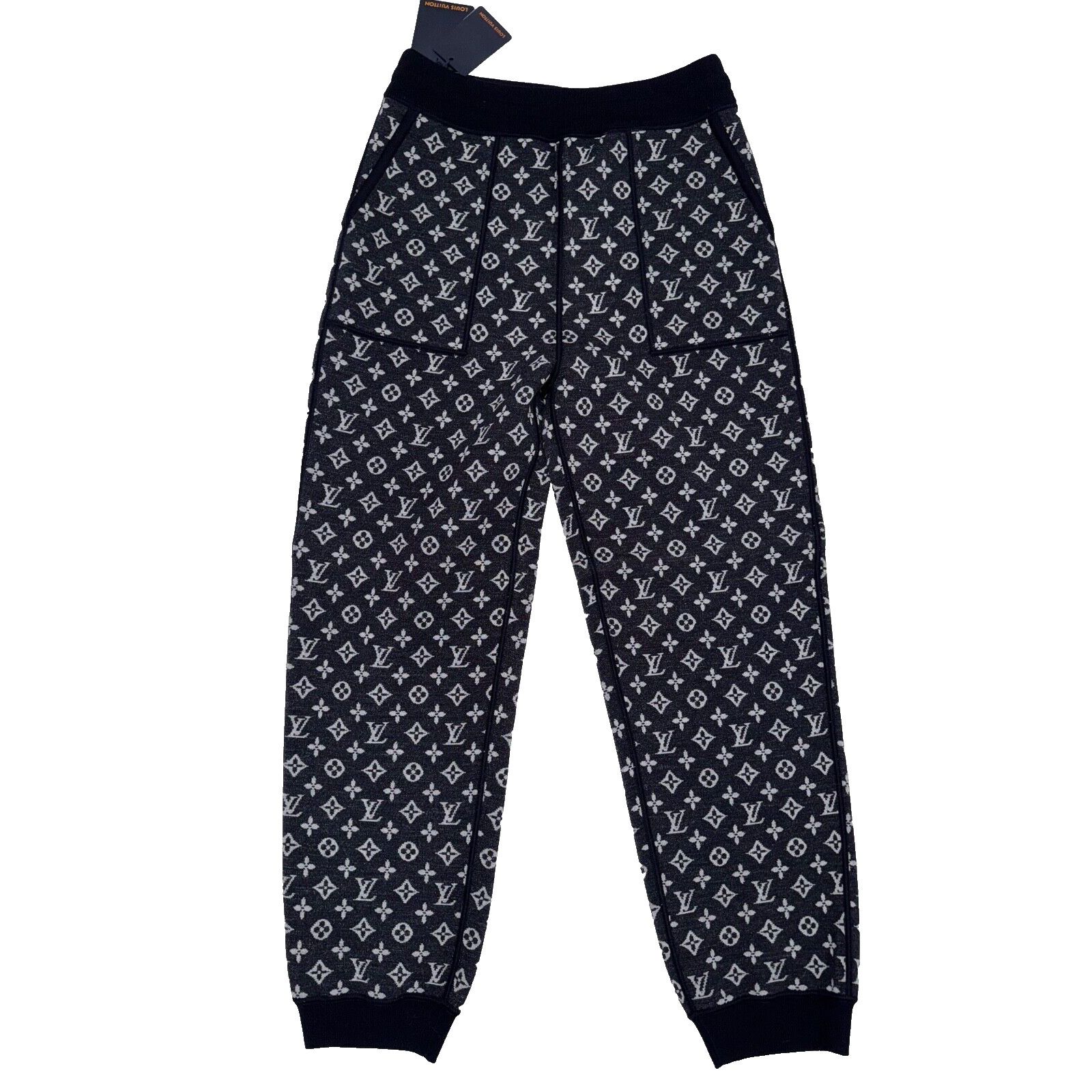 Louis Vuitton Louis Vuitton Reversible Monogram Pants Bleu Nuit Logo Wool Size US 34 / EU 50 - 1 Thumbnail