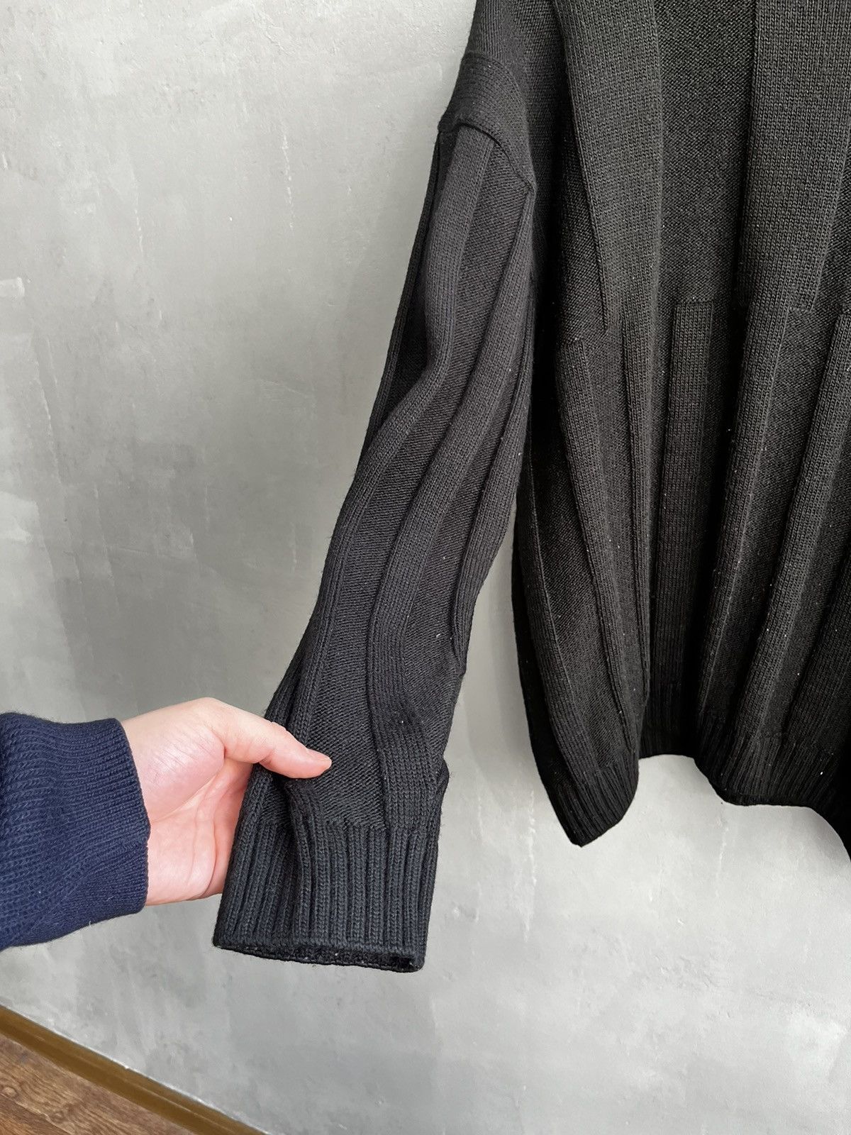 Lacoste × Vintage Lacoste black knit sweater vintage Size US XL / EU 56 / 4 - 5 Thumbnail