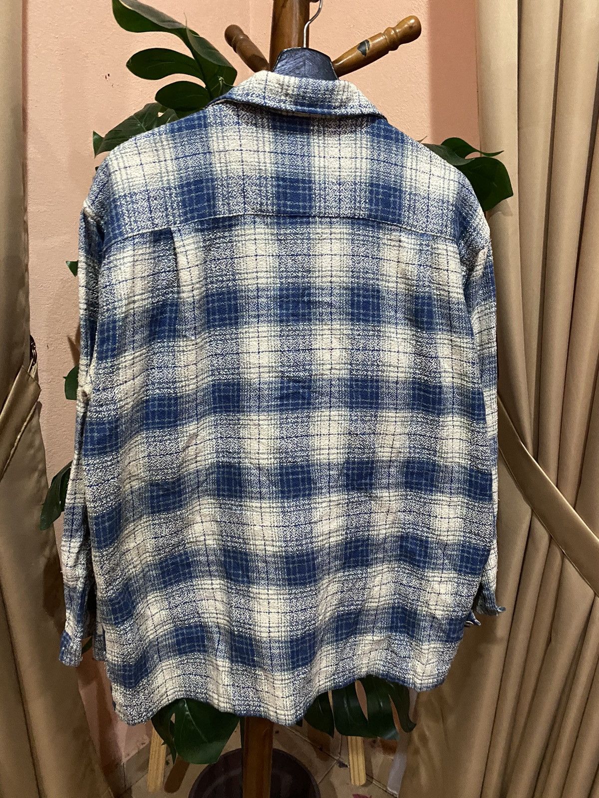 Japanese Brand Vintage Woody Club Outdoor Fields Plaid Shirt Jacket Size US L / EU 52-54 / 3 - 8 Thumbnail