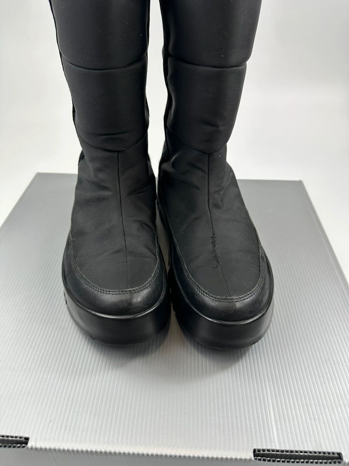 Prada Prada Sport FW1999 Black Moon Boots Ski Snow Chunky Sole Size US 8 / IT 38 - 4 Thumbnail