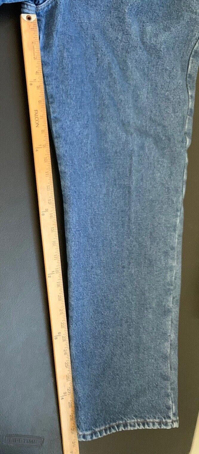 L.L. Bean LL Bean Men's Flannel-Lined Denim Blue Jeans Classic Fit Size US 42 / EU 58 - 10 Thumbnail