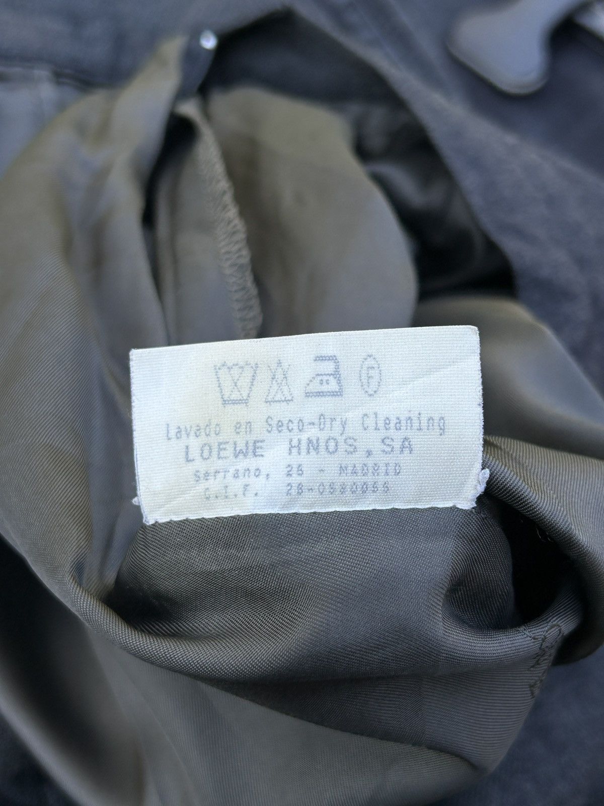 Loewe 80s Vintage Loewe Madrid 1986 Wool Casual Trousers Pants 40 Size 27" / US 4 / IT 40 - 11 Thumbnail