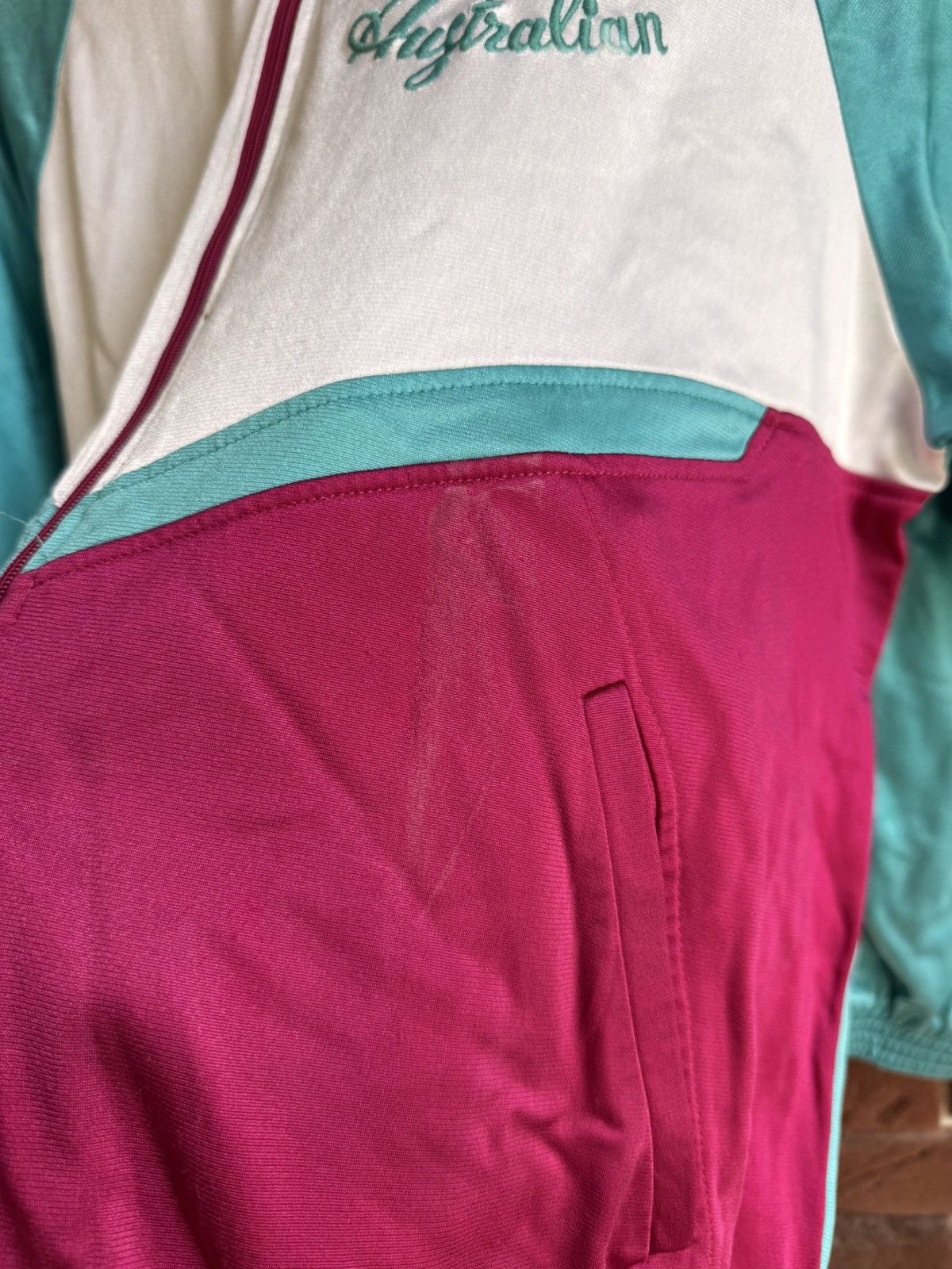 Vintage Vintage Australian 90s Tracksuit Jacket Grail Gabber Wear Size US M / EU 48-50 / 2 - 4 Thumbnail