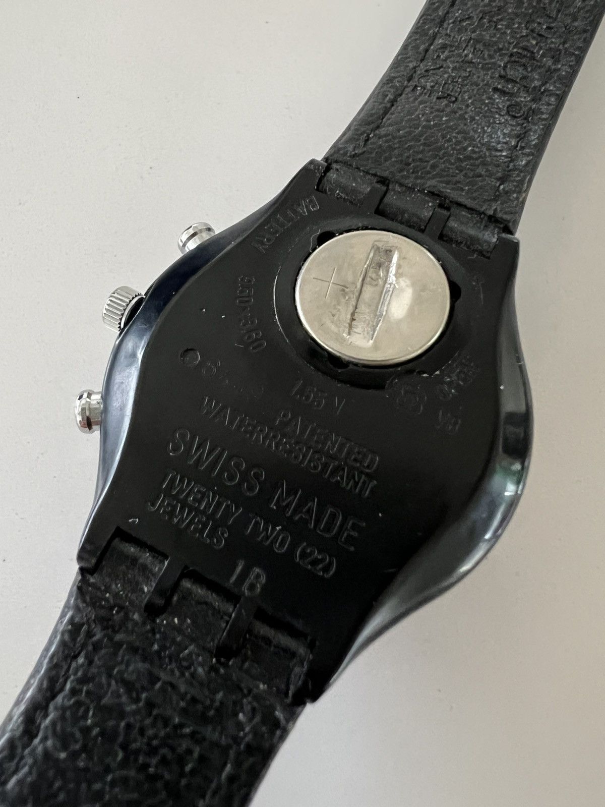 Swatch Vintage 1990s Swatch Chronograph Size ONE SIZE - 4 Thumbnail