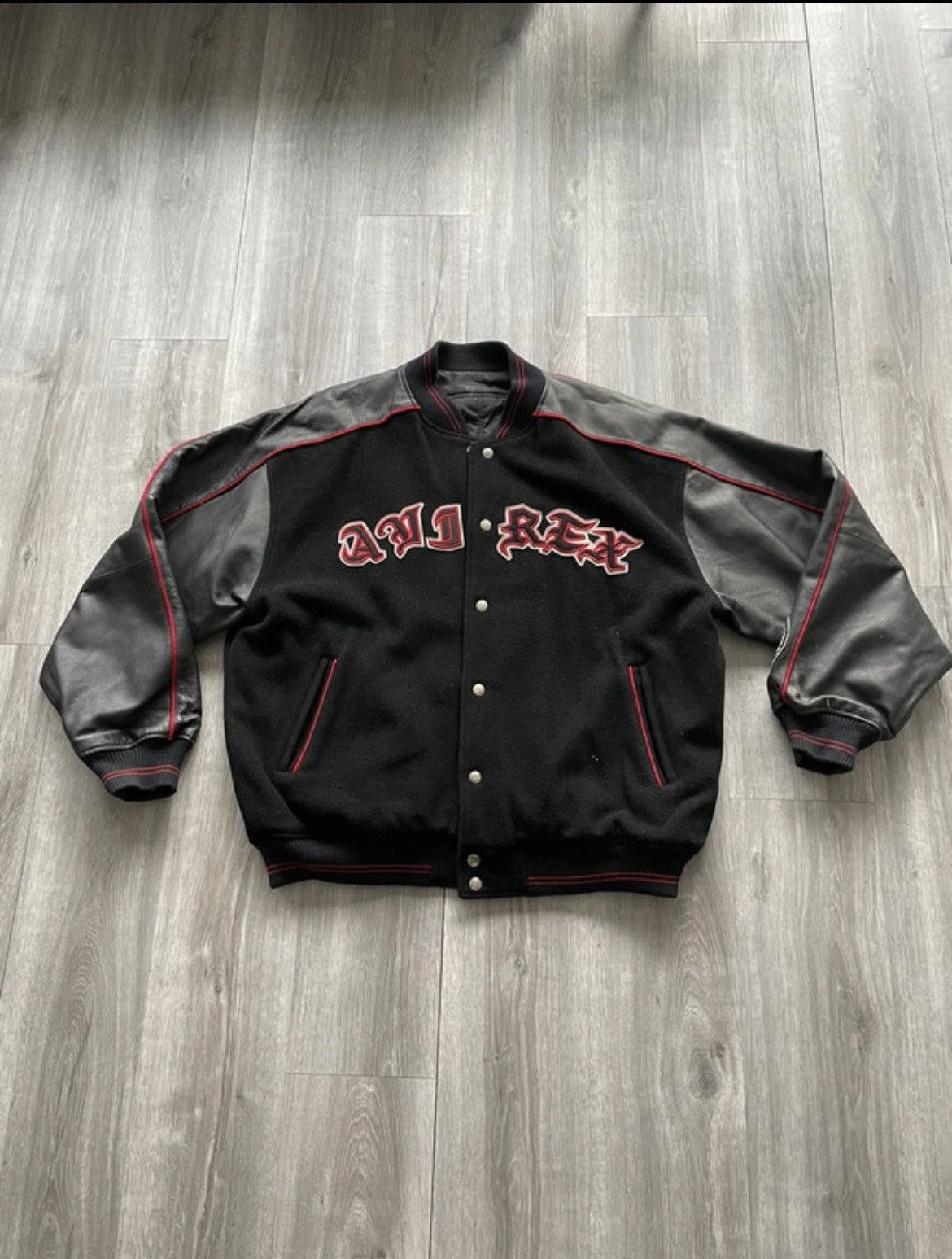 Avirex Avirex Leather Jacket Size US XL / EU 56 / 4 - 1 Thumbnail