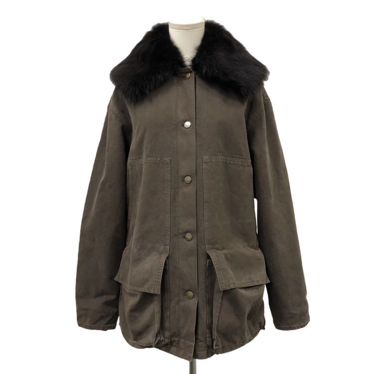 Prada Prada Fur Collar Jacket Size 38 Size XS / US 0-2 / IT 36-38 - 1 Thumbnail