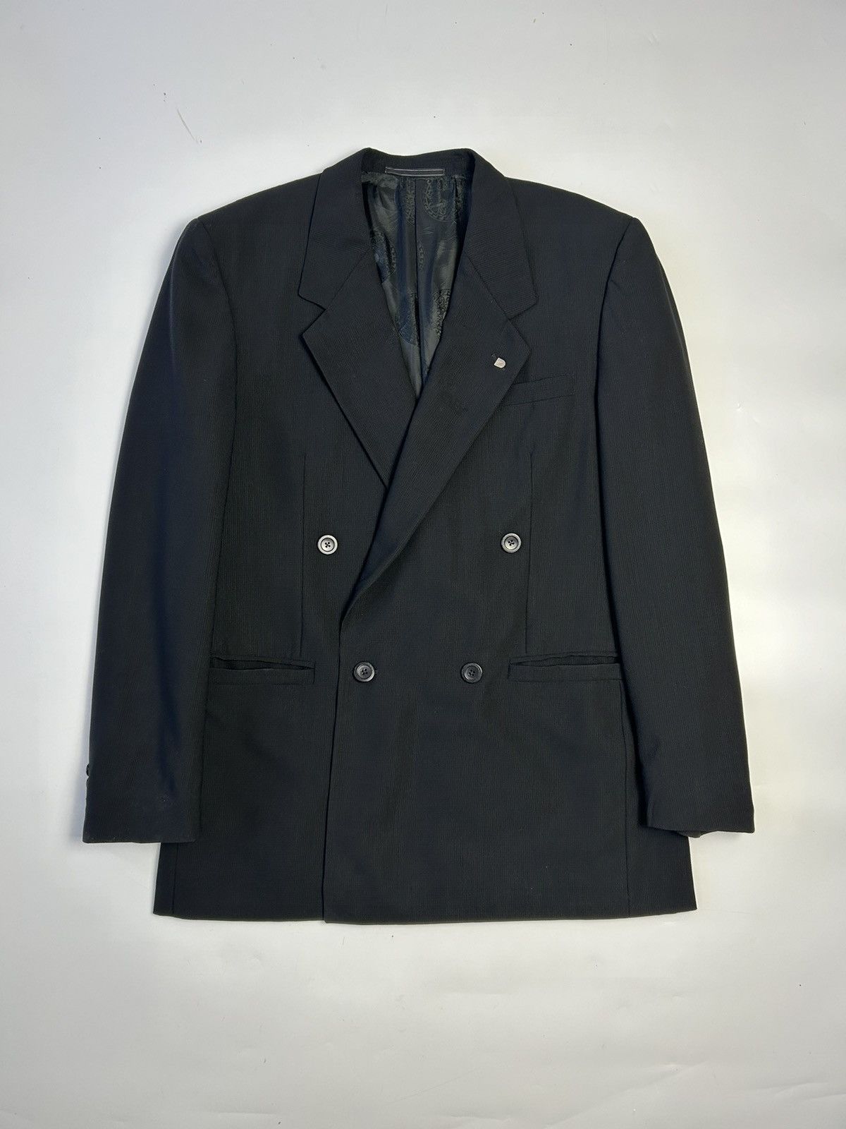Designer × Versace VERSACE CLASSIC DOUBLE BREAST BLAZER Size 38R - 1 Thumbnail