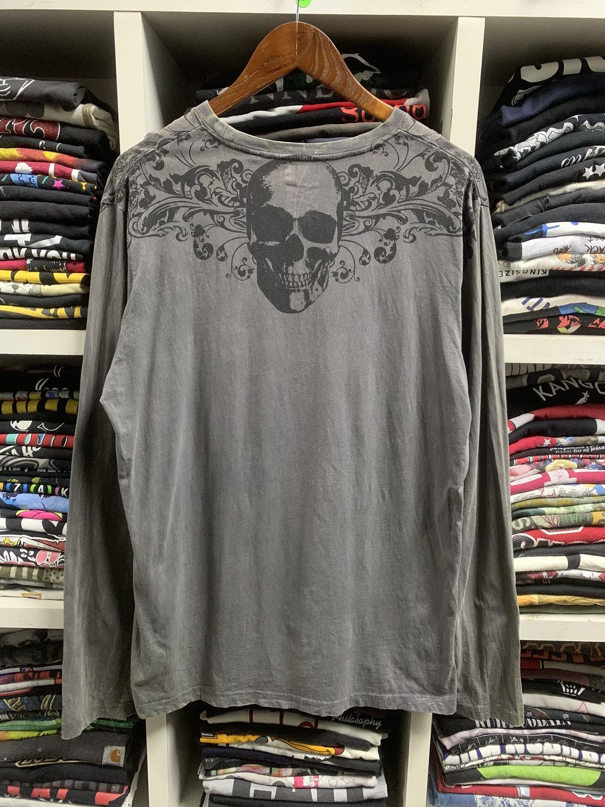 Japanese Brand × Vintage Vintage Rock & Roll Cowboy long sleeve Size US L / EU 52-54 / 3 - 1 Thumbnail