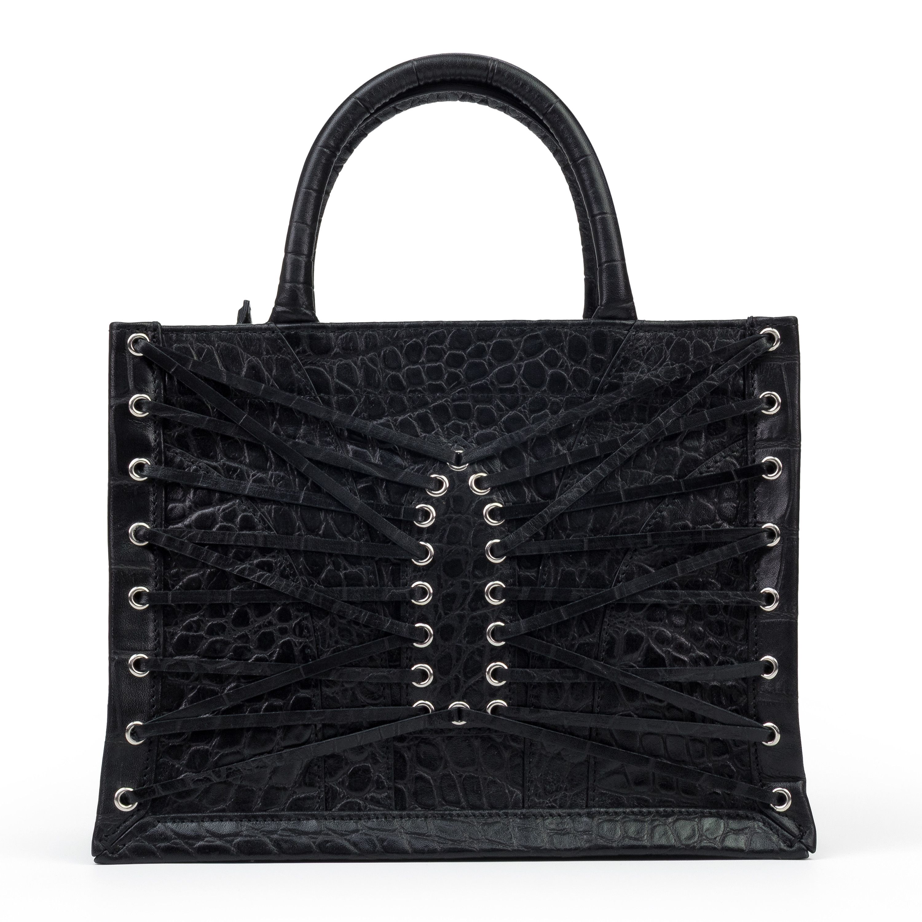 Who Decides War Who Decides War BLACK ARCH TOTE MINI MESSENGER BAG SIZE OS Size ONE SIZE - 1 Thumbnail