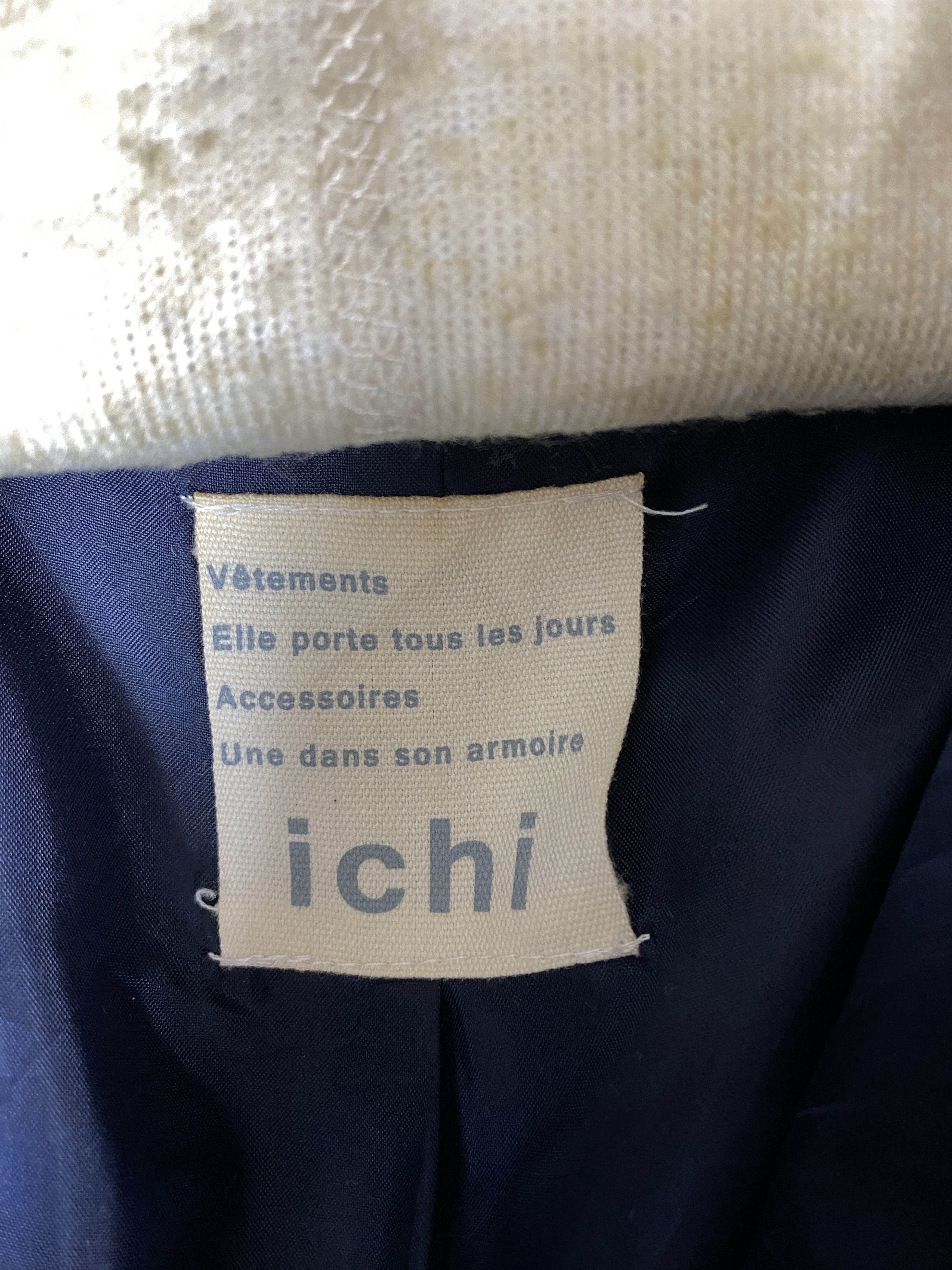 Japanese Brand Vintage Ichi Hoodie Fleece Lining Jacket J2218 Size US S / EU 44-46 / 1 - 12 Thumbnail