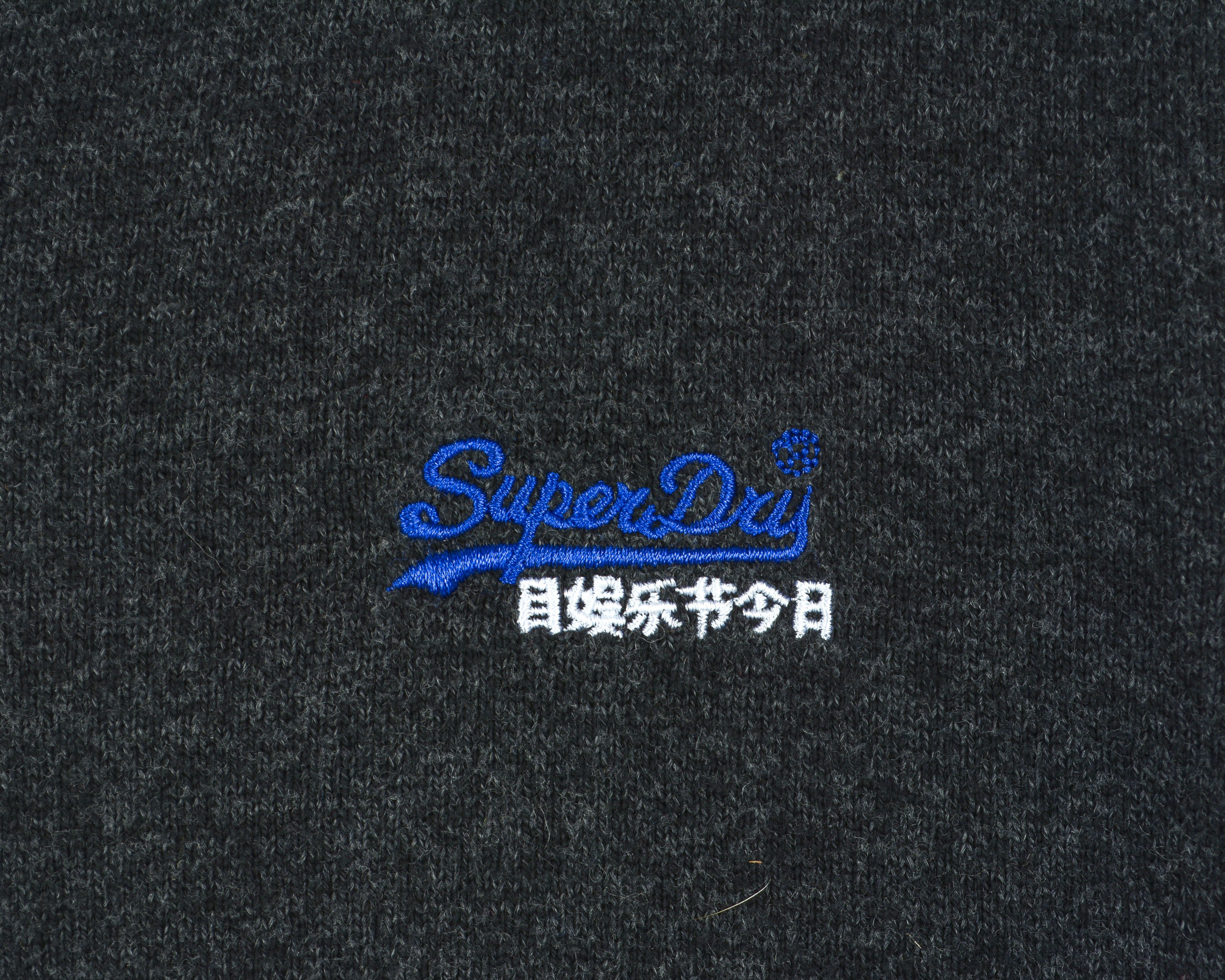 Superdry Jumper Pullover Cotton Cashmere Sweatshirt V-Neck Size US M / EU 48-50 / 2 - 5 Thumbnail