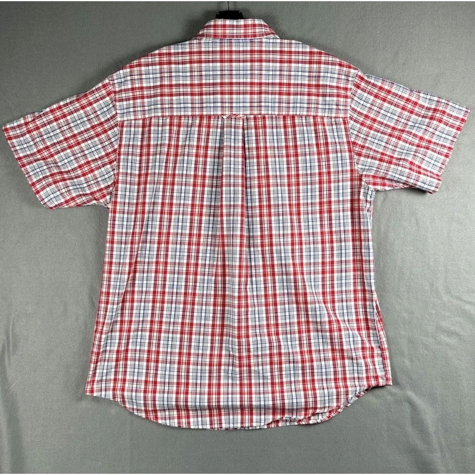 Ralph Lauren VTG Chaps Ralph Lauren Mens Large Red Plaid Button-Up Casual Shirt Size US L / EU 52-54 / 3 - 2 Thumbnail