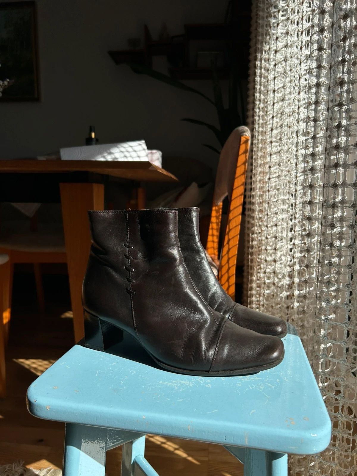 Clarks Clarks Women's Leather Boots Size US 8.5 / IT 38.5 - 6 Thumbnail