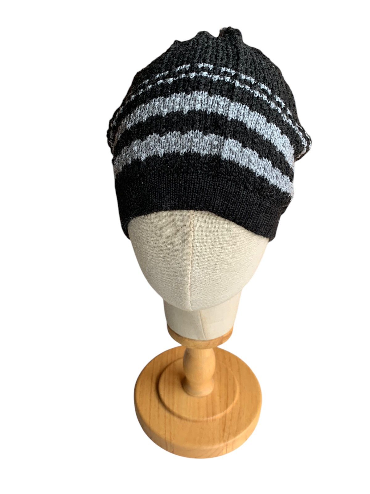 Japanese Brand × Kapital × Vintage Japanese Knitted Stripe Winter Sessions Long Beanie Hats Size ONE SIZE - 10 Thumbnail