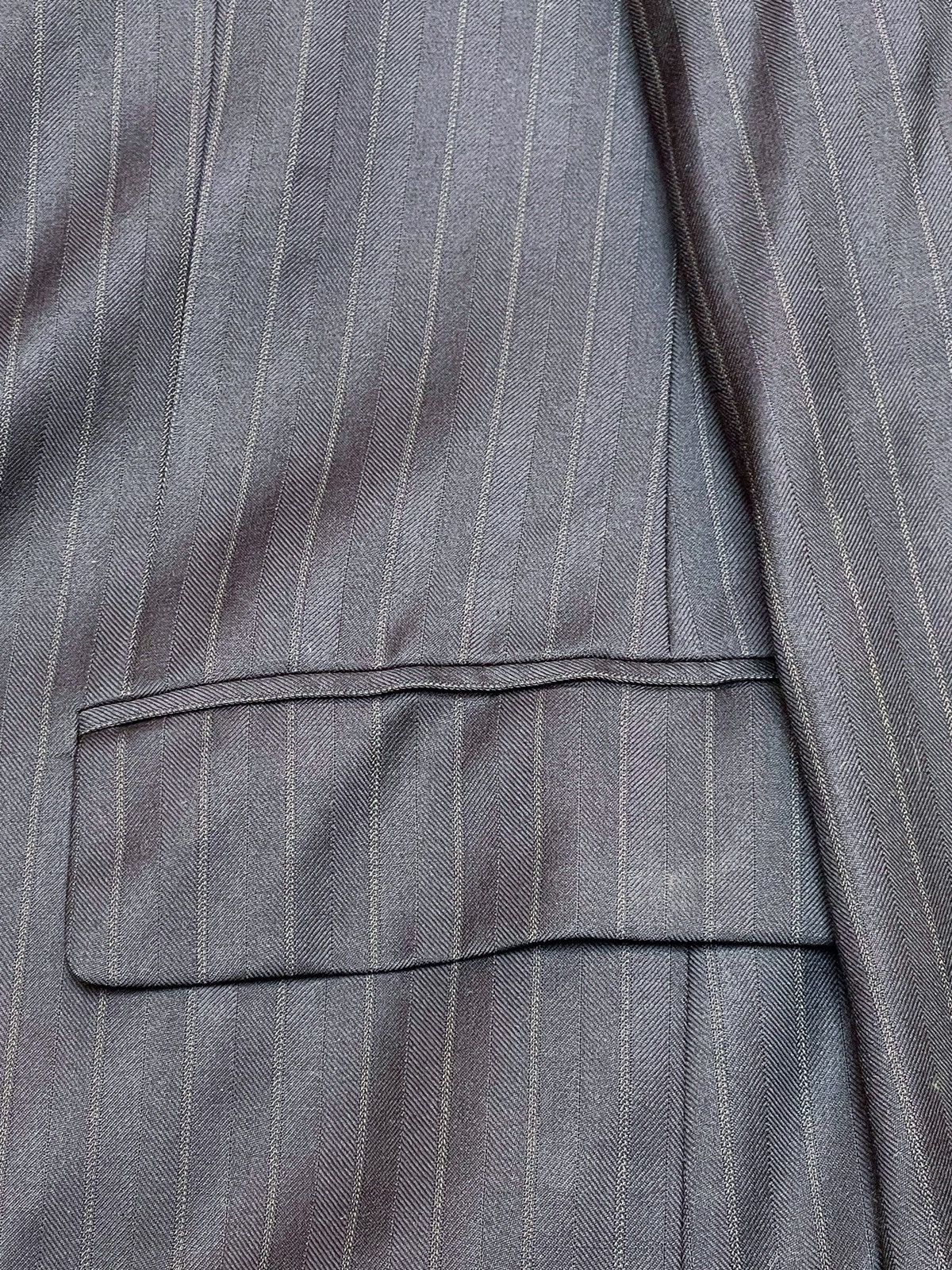 Pierre Cardin Lanificio Zegna Pierre Cardin Super120s Pinstripe Blazer XL Size 46R - 8 Thumbnail
