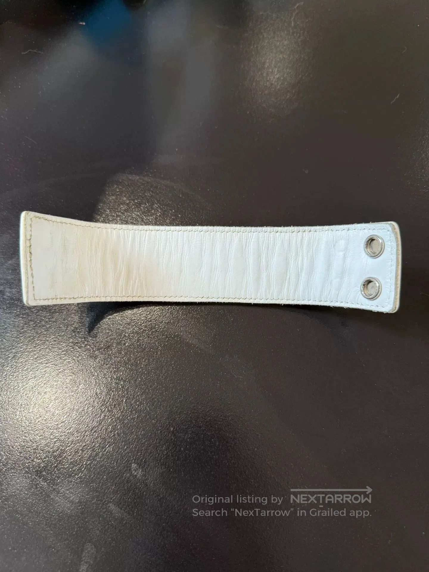 Chrome Hearts Chrome Hearts White Wide Studded Bracelet. Size ONE SIZE - 2 Thumbnail