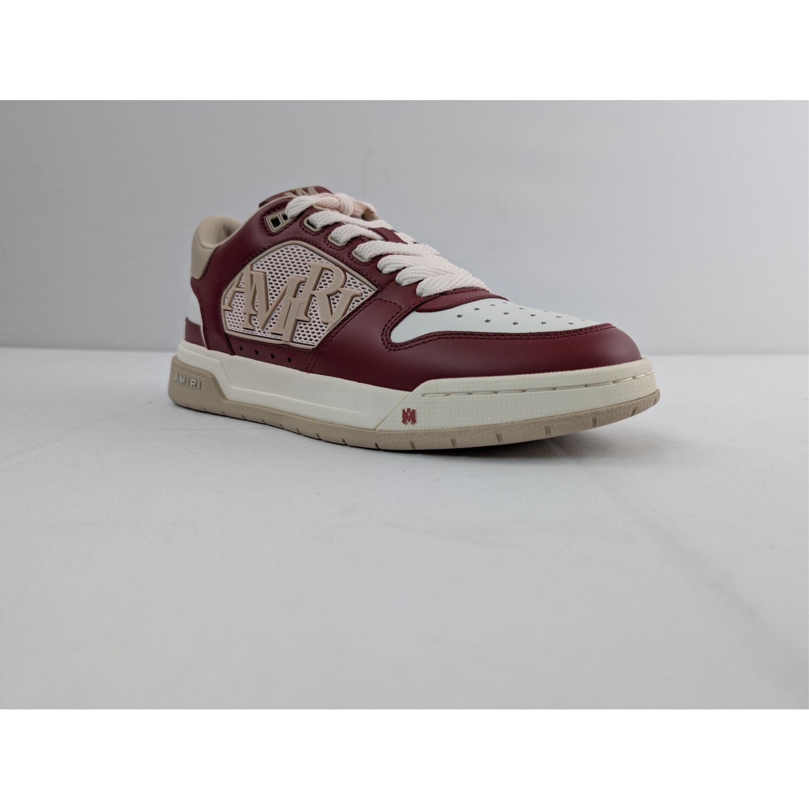 Amiri o1rshd1 Classic Low-Top Sneakers in Deep Red Size US 8 / EU 41 - 2 Thumbnail
