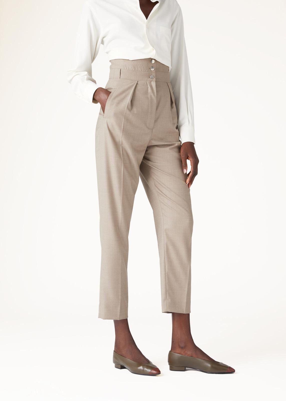 Loro Piana o1srvl11e0425 FAO0405 Torrey Pant in Beige Size 28" / US 6 / IT 42 - 7 Thumbnail