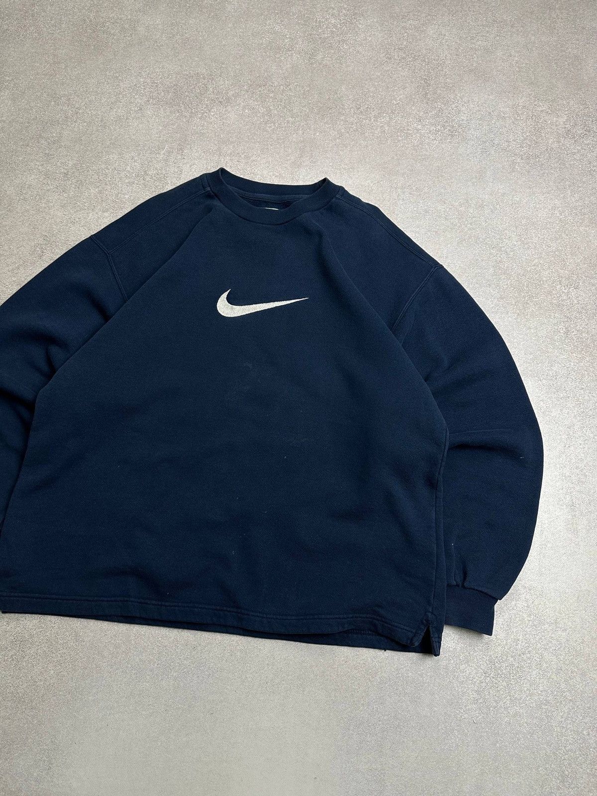 Nike Vintage Nike Central Swoosh Archival Sweatshirt Mens S Size US S / EU 44-46 / 1 - 3 Thumbnail