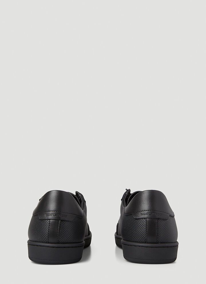Saint Laurent Paris o1bcso1str1125 Court Classic SL/10 Sneakers in Black Size US 7.5 / EU 40-41 - 4 Thumbnail