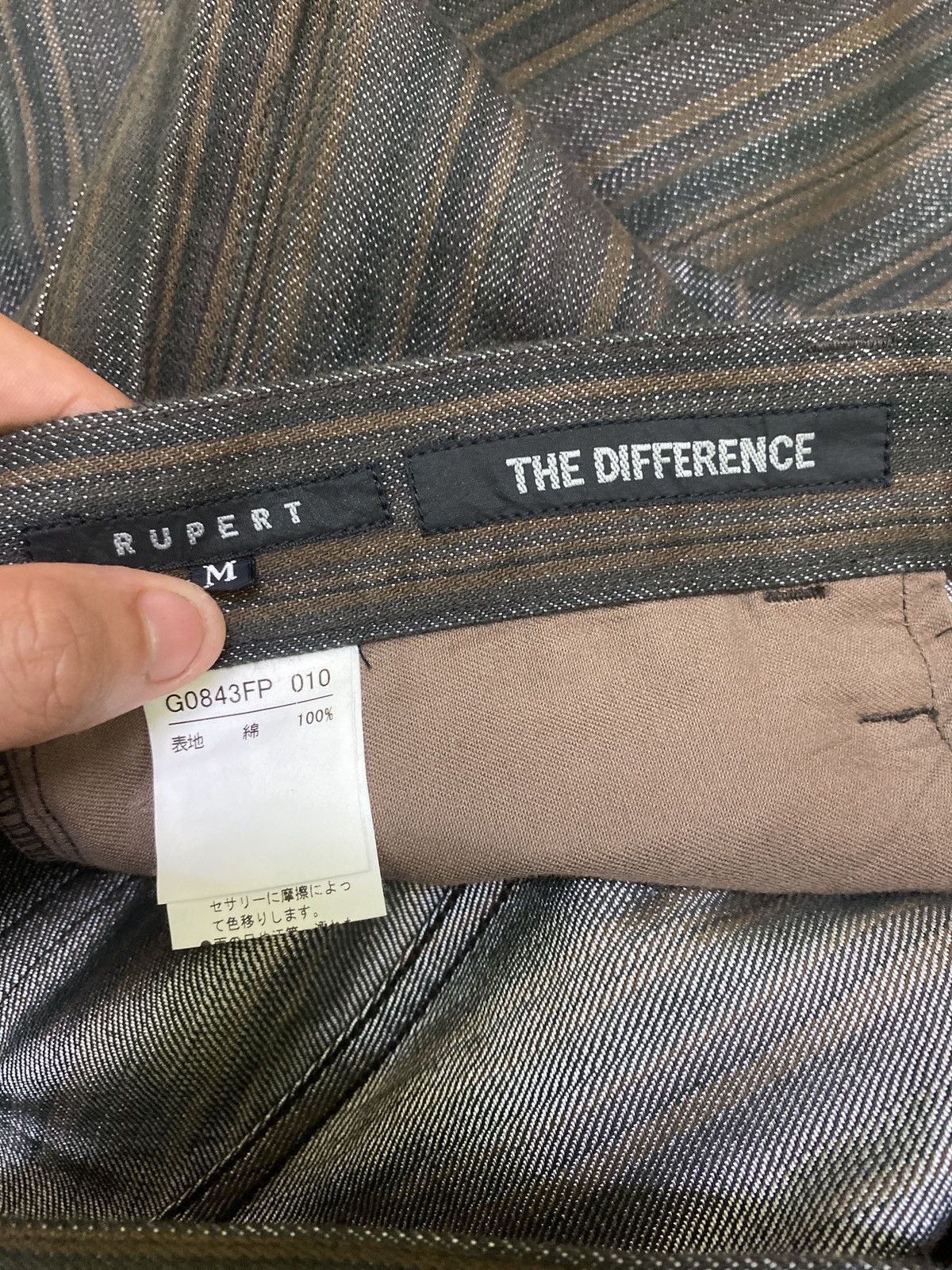 Japanese Brand Flared Rupert The Difference Striped Hsyteric Glamour Style Size US 29 - 18 Thumbnail