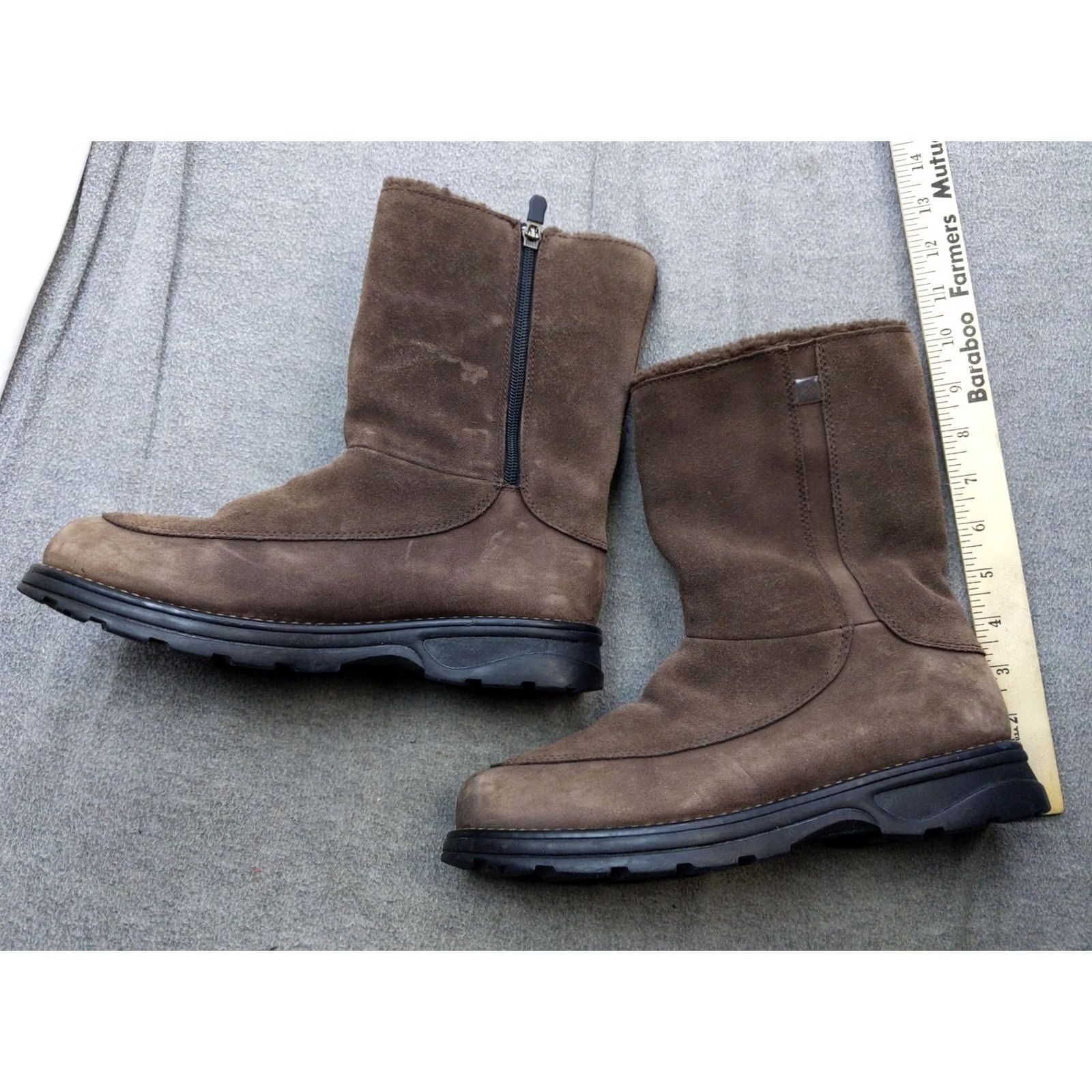 Vintage Columbia Snow Boots Womens Size 9.5 Brown Suede Mid Calf Waterproof Manchester BL5042-249 Size US 10 / IT 40 - 2 Thumbnail