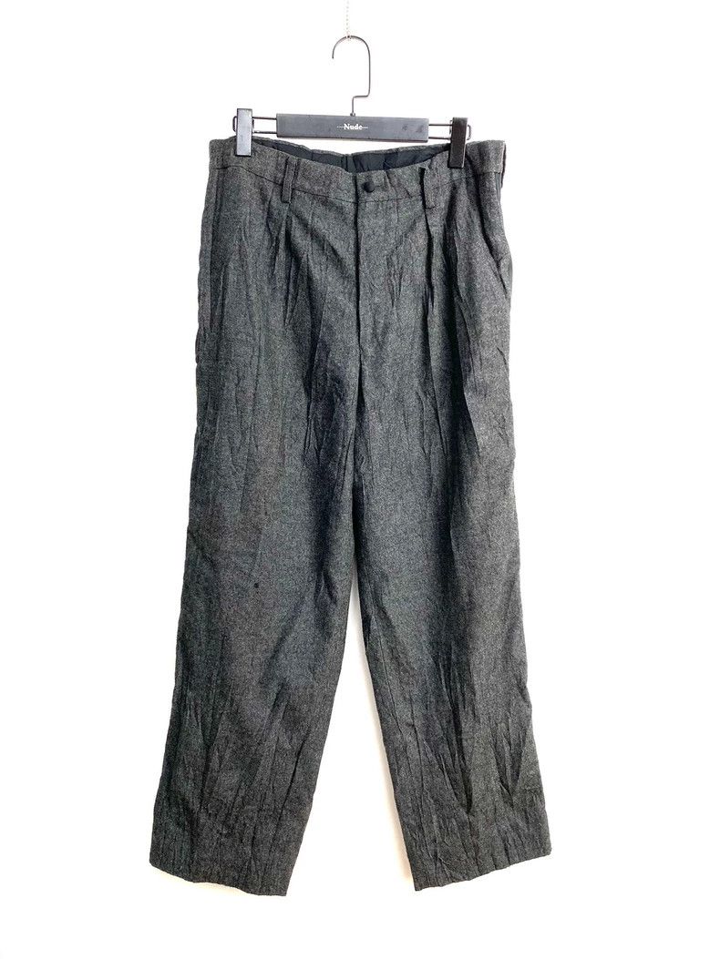 Yohji Yamamoto yohji yamamoto size 3 Pleated wool trousers 2502-Nextarrow Size US 30 / EU 46 - 1 Thumbnail