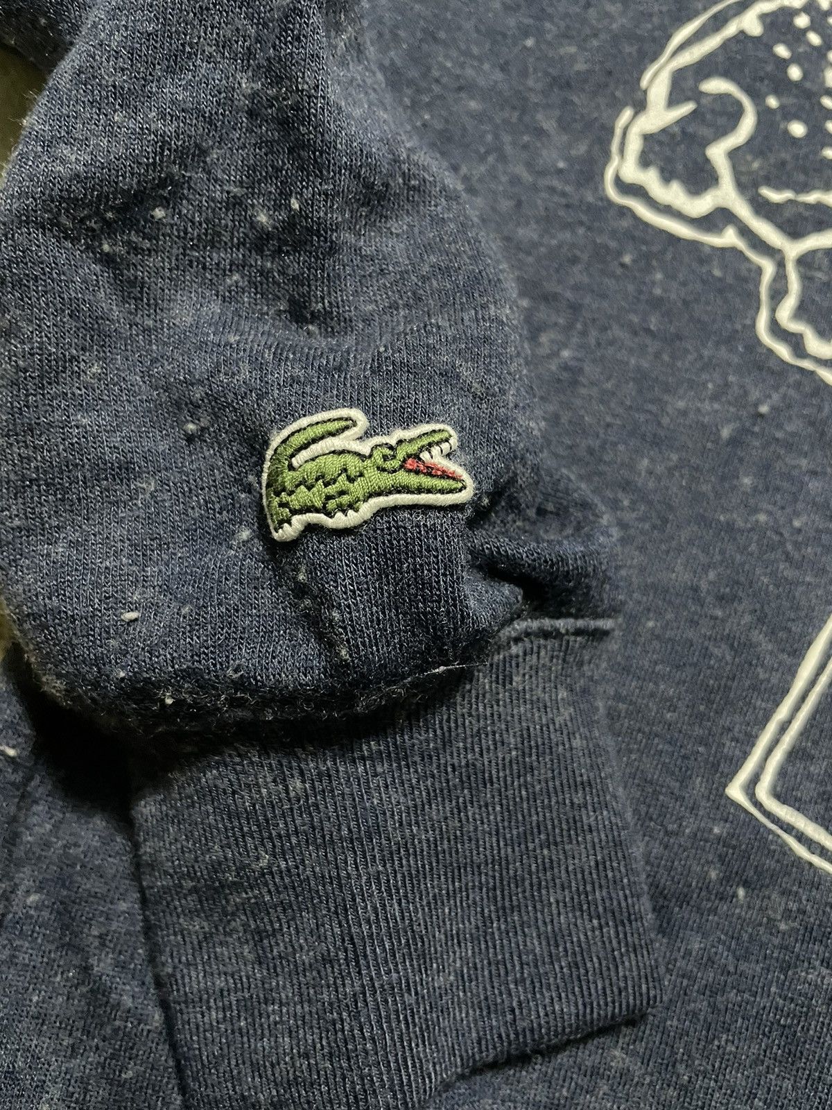 If Six Was Nine × Lacoste Vintage y2k Lacoste x Hoodie Rare Design Size US XS / EU 42 / 0 - 5 Thumbnail